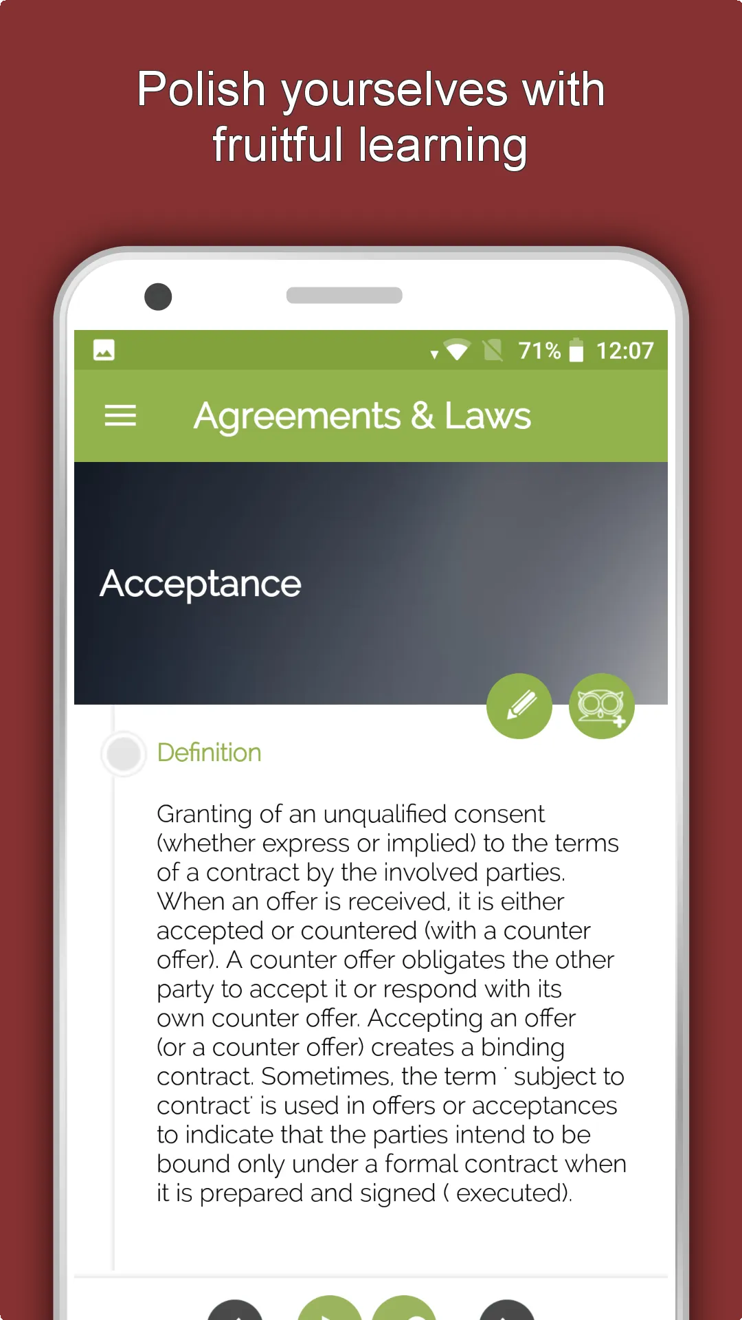 Commerce Dictionary Offline | Indus Appstore | Screenshot