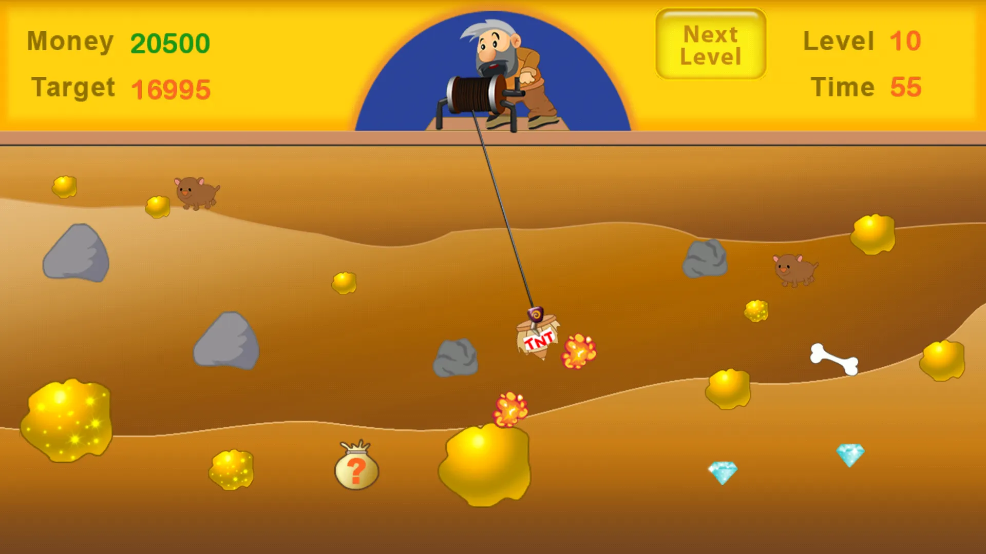 Gold Miner Adventure | Indus Appstore | Screenshot