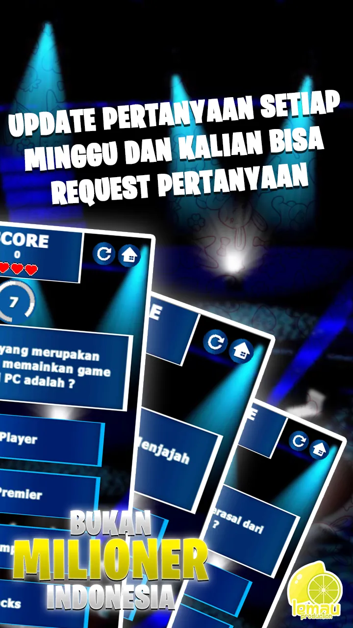 Bukan Quiz Milioner Indonesia  | Indus Appstore | Screenshot