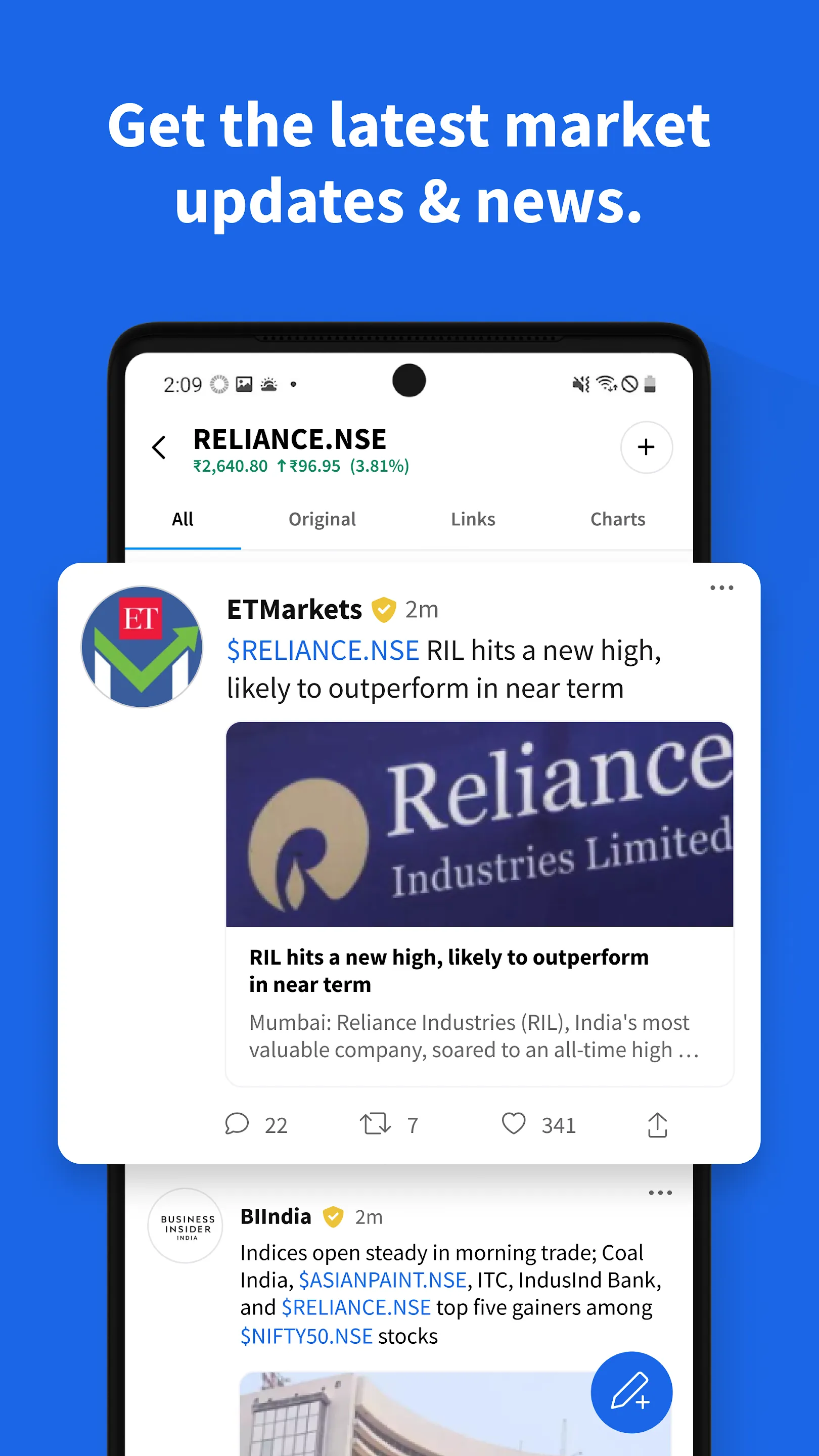Stocktwits - Stock Market App | Indus Appstore | Screenshot