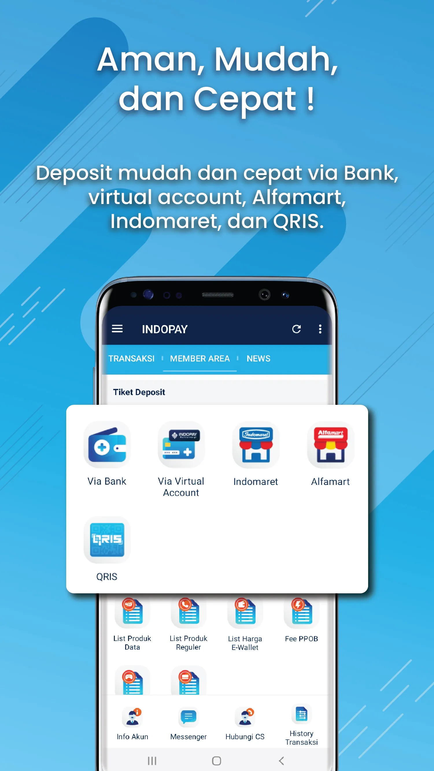INDOPAY Mobile: Pulsa Termurah | Indus Appstore | Screenshot