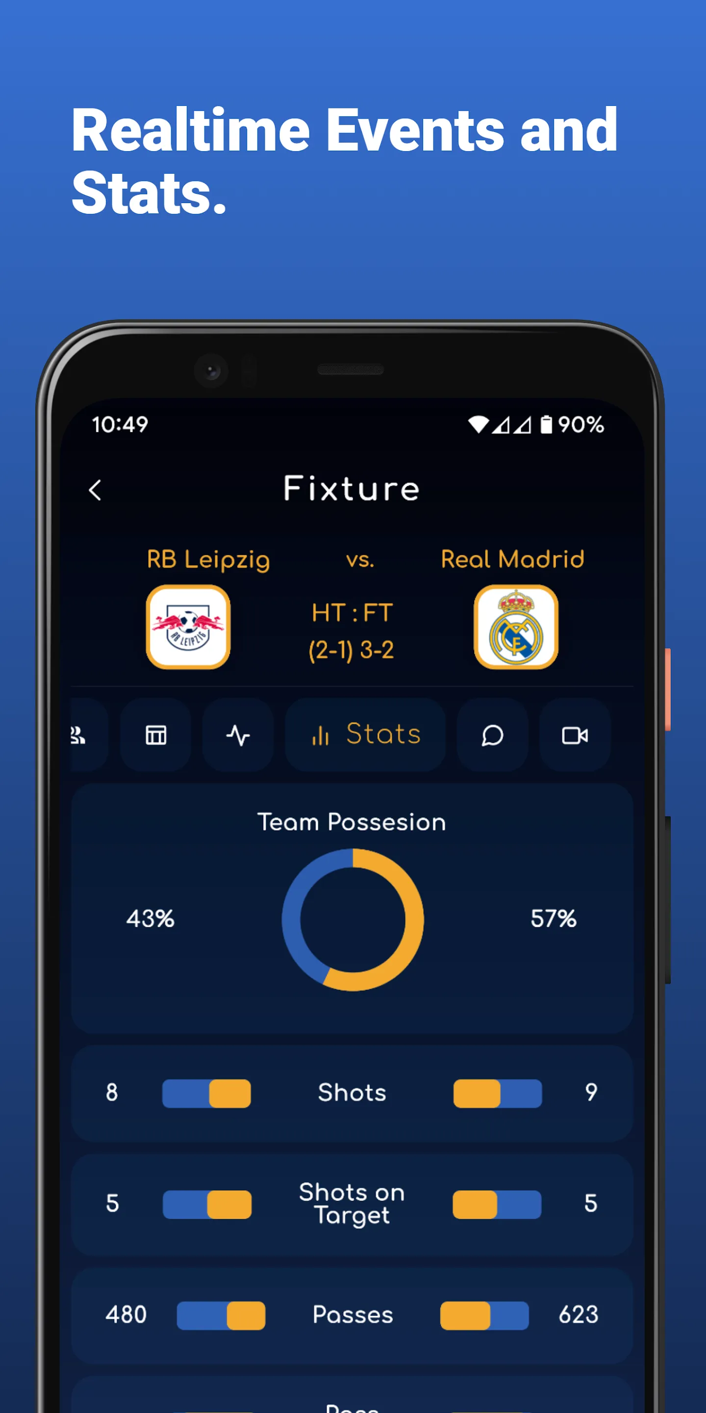 Live Football TV - ScoreStack | Indus Appstore | Screenshot