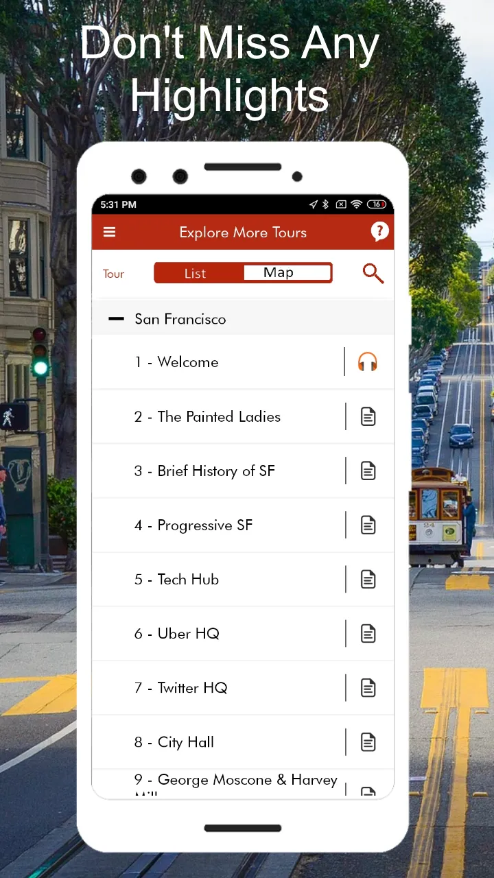 San Francisco Audio Tour Guide | Indus Appstore | Screenshot