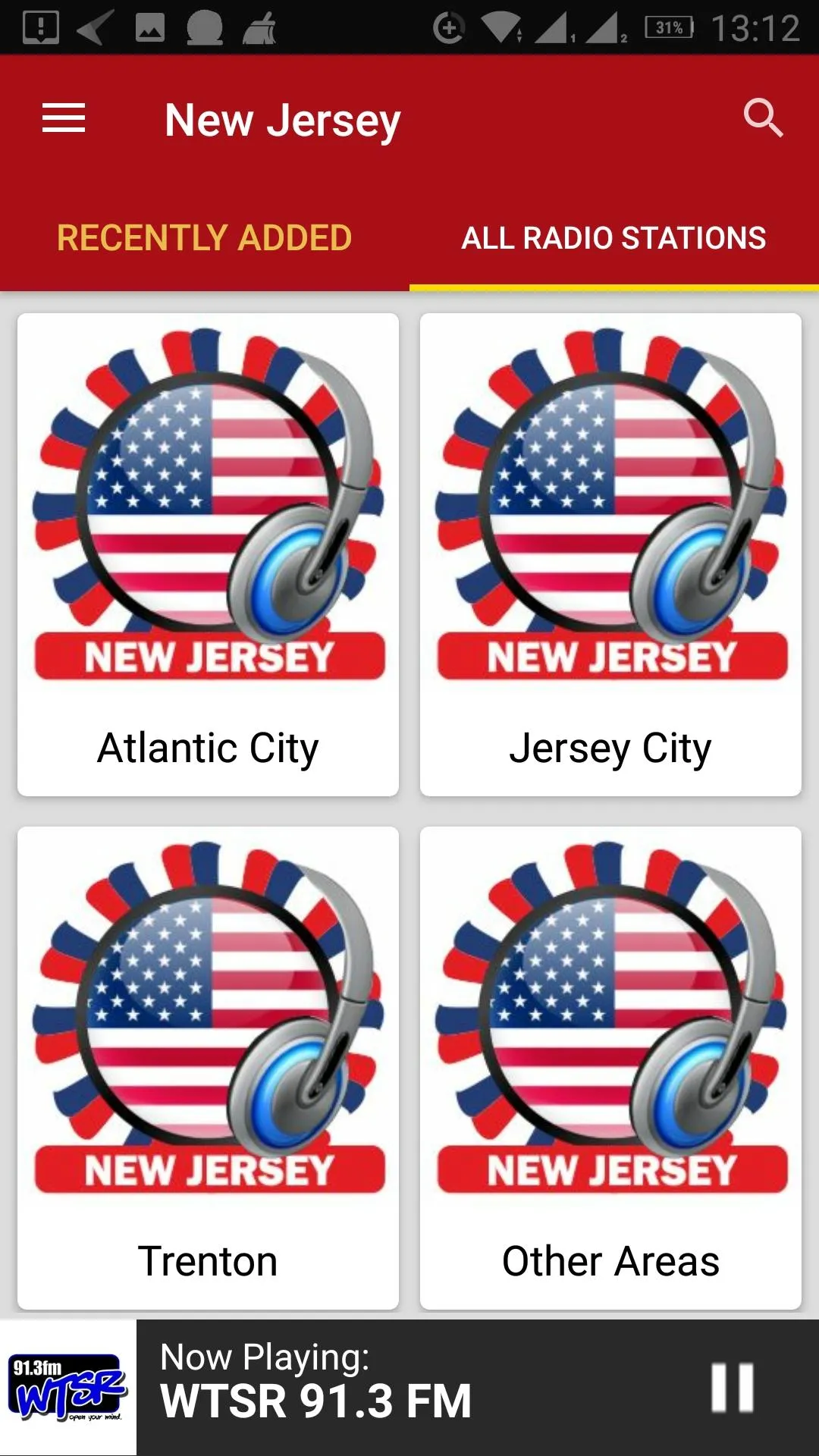 New Jersey Radio Stations-USA | Indus Appstore | Screenshot