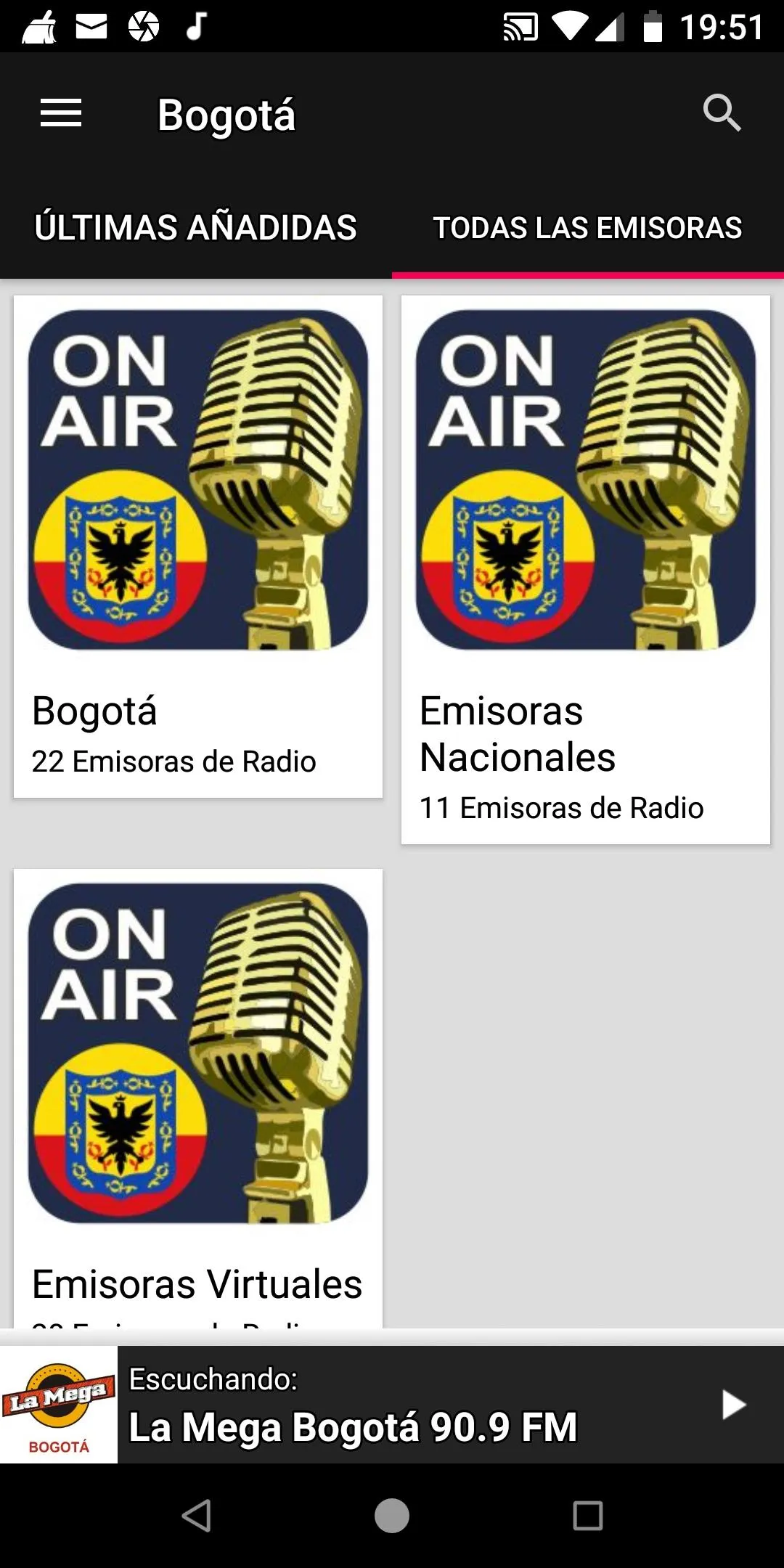 Bogota Radio Stations | Indus Appstore | Screenshot