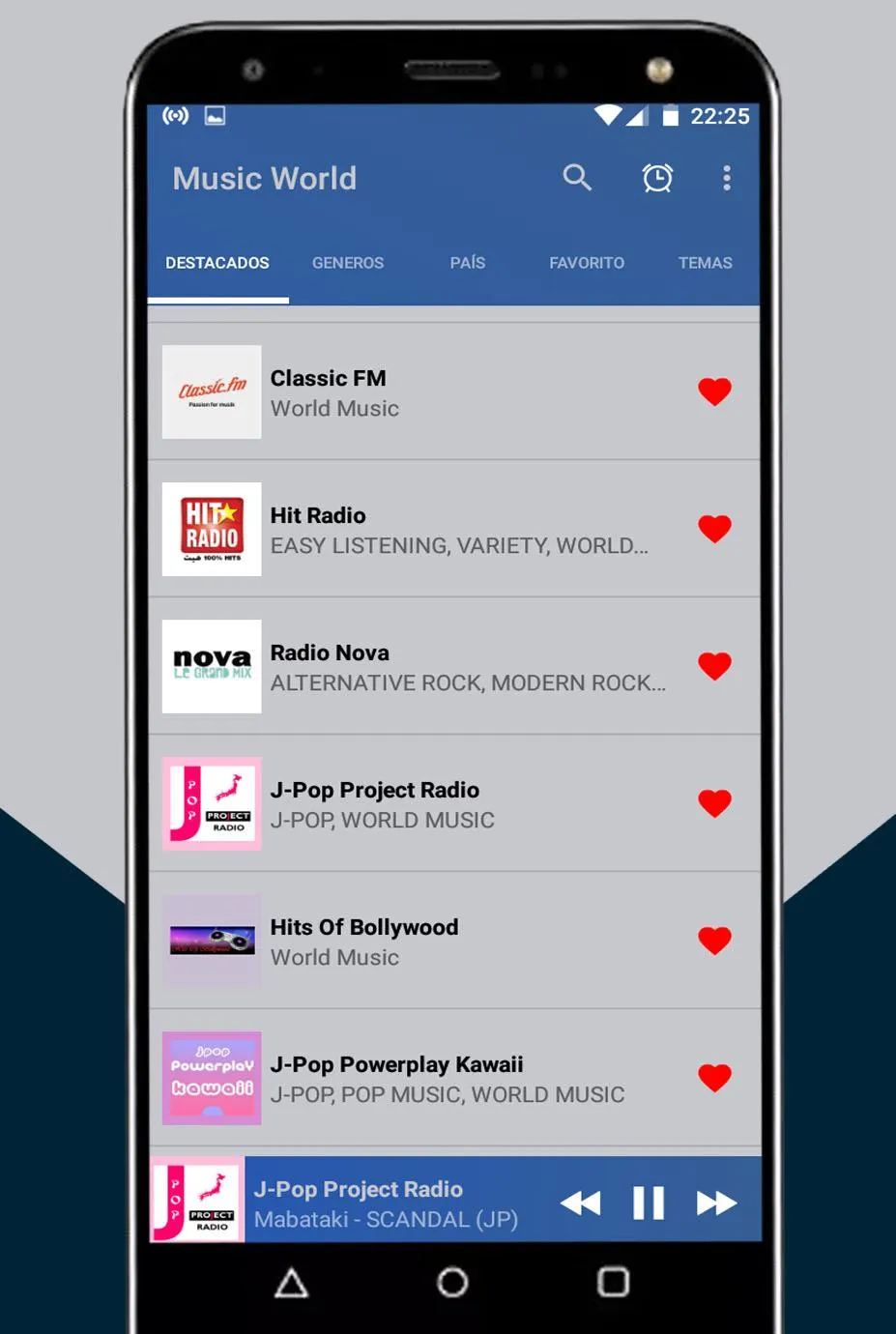 World music radio | Indus Appstore | Screenshot