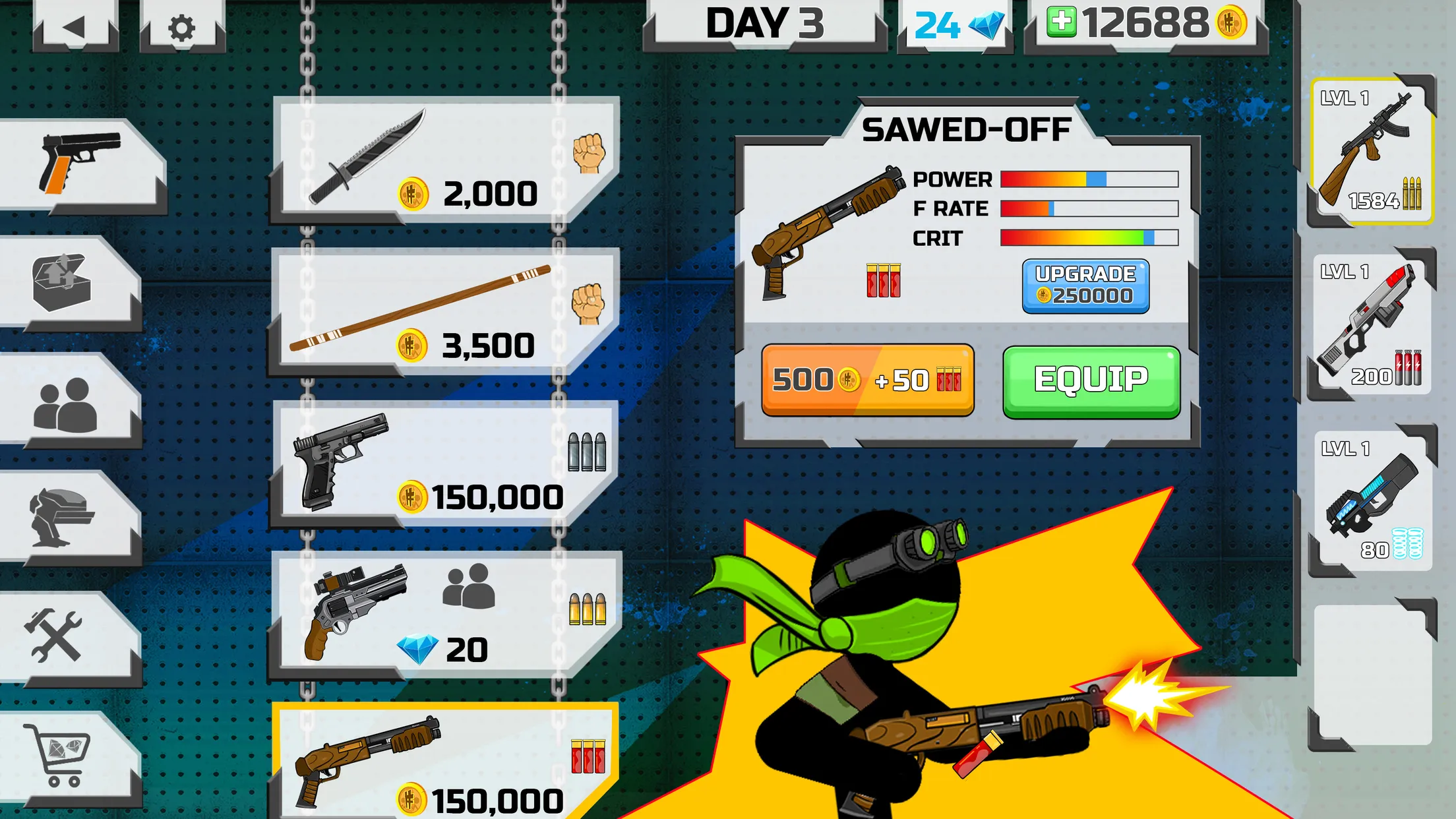 Stickman maverick : bad boys | Indus Appstore | Screenshot