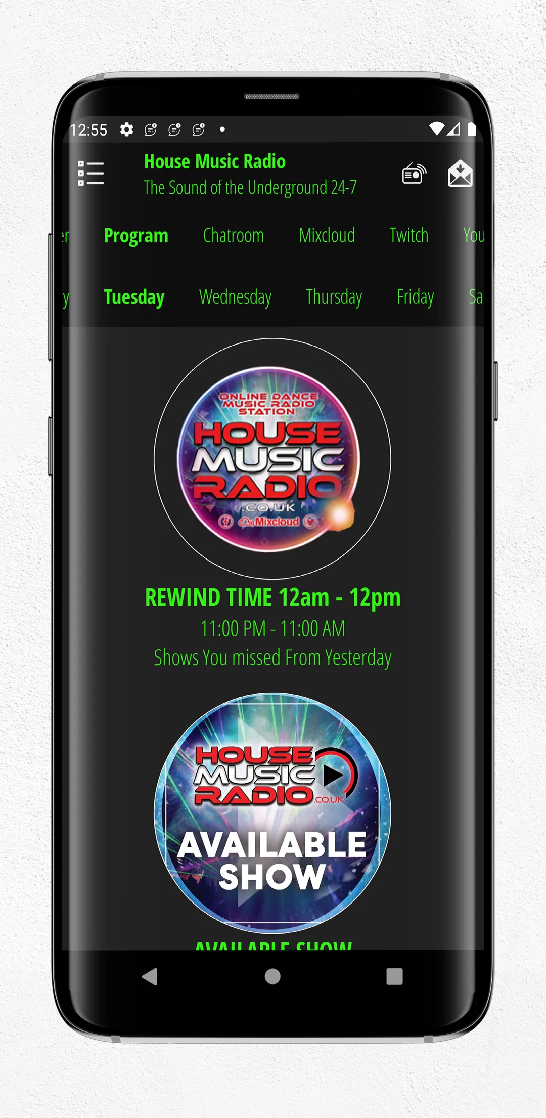 House Music Radio | Indus Appstore | Screenshot