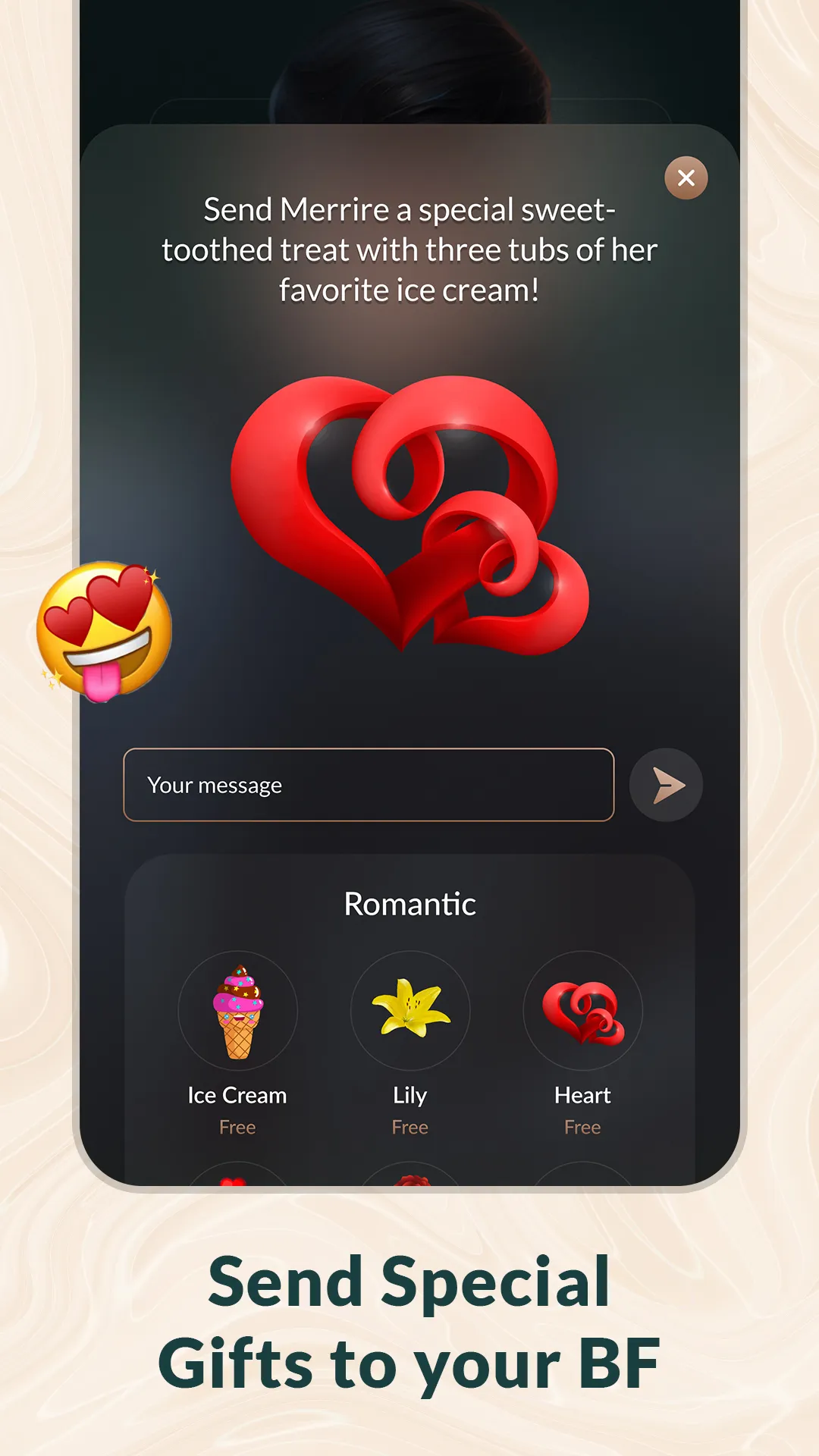 AmourAI : My Virtual Boyfriend | Indus Appstore | Screenshot