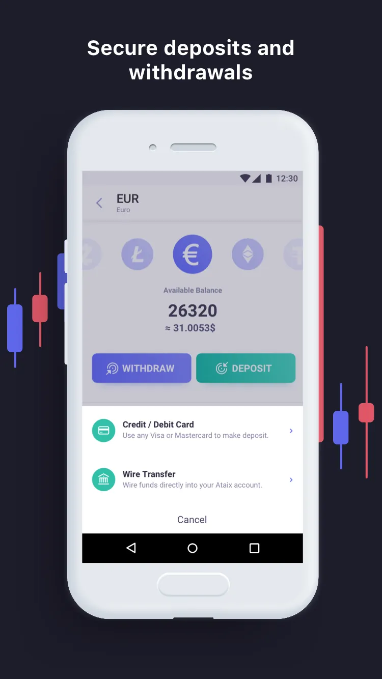 ATAIX – Bitcoin Crypto Exchang | Indus Appstore | Screenshot