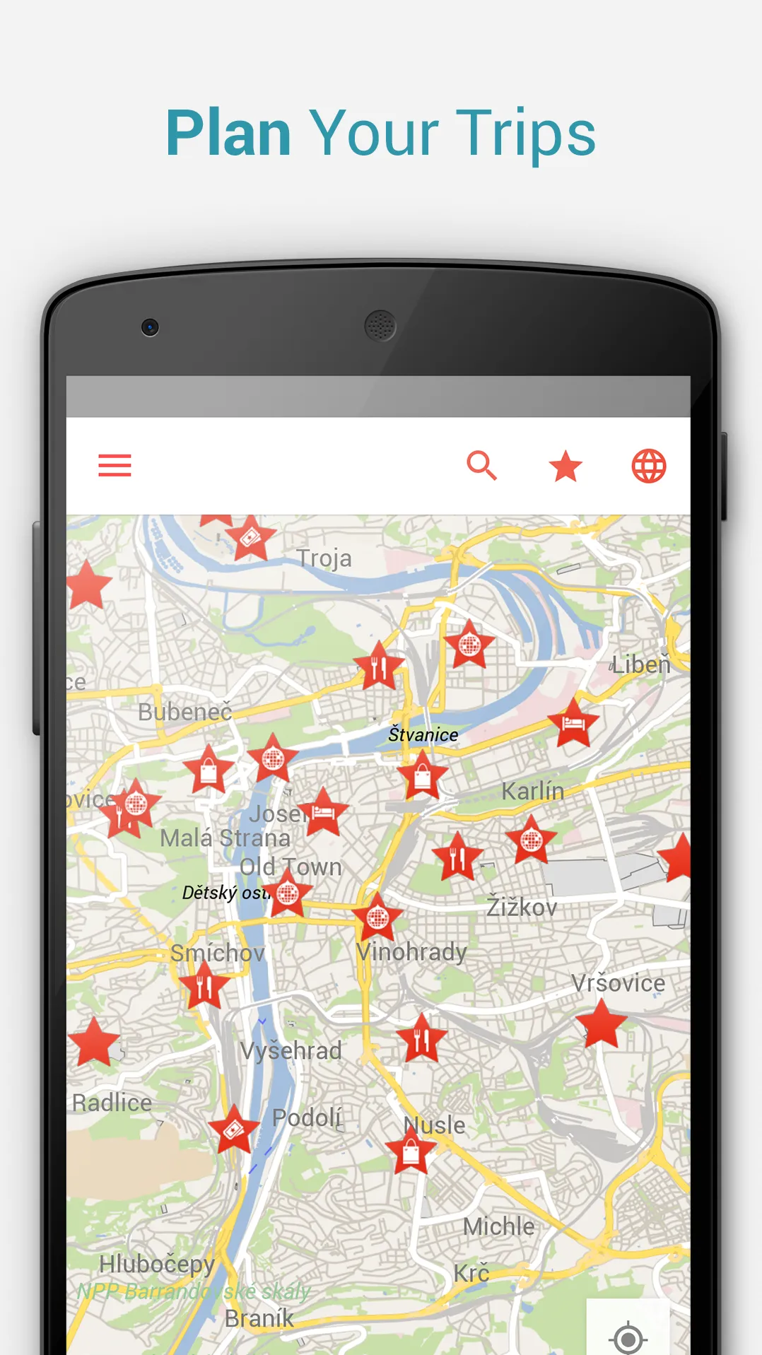 Prague Offline City Map | Indus Appstore | Screenshot