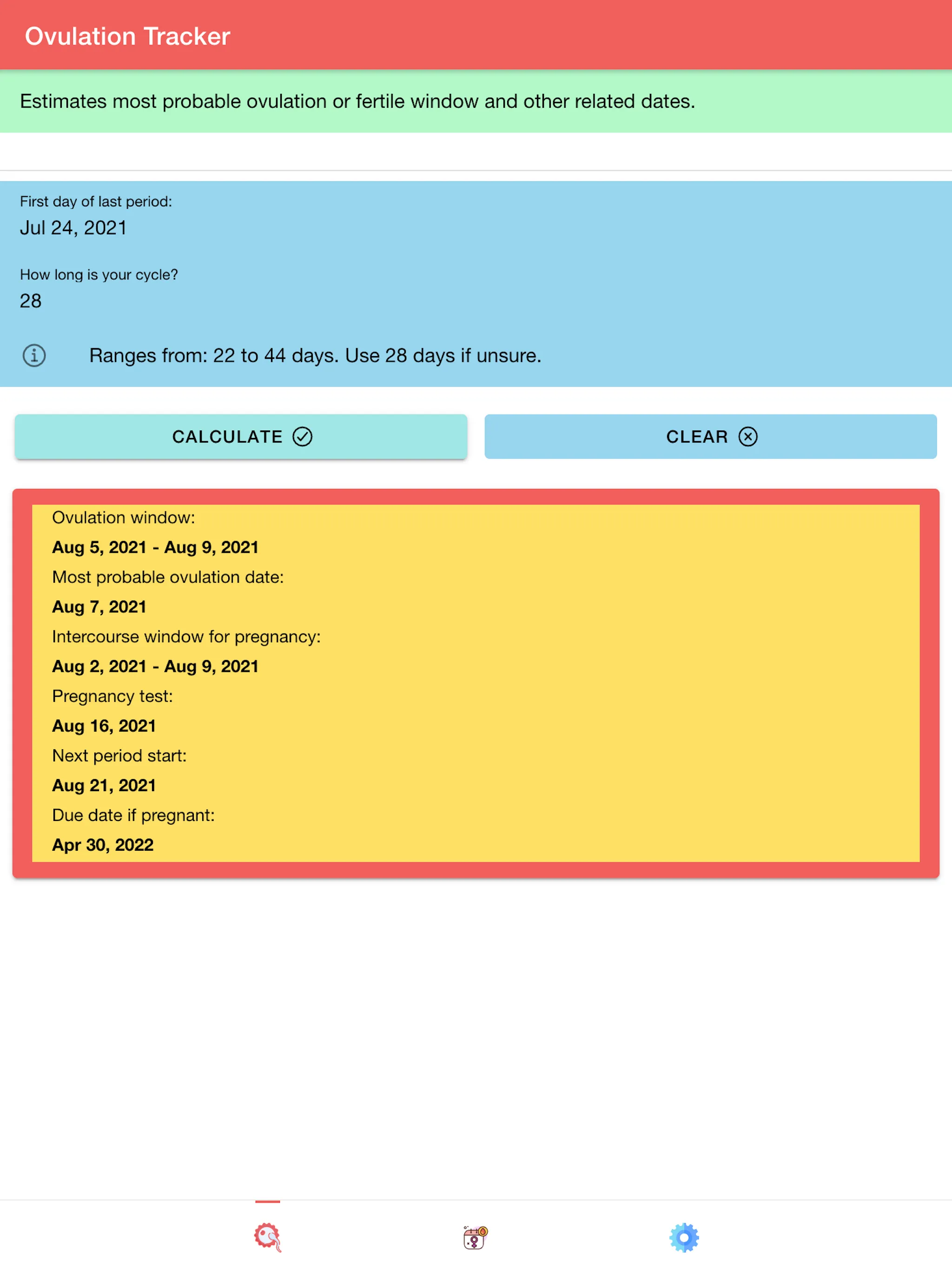 Ovulation & Period Tracker Pro | Indus Appstore | Screenshot