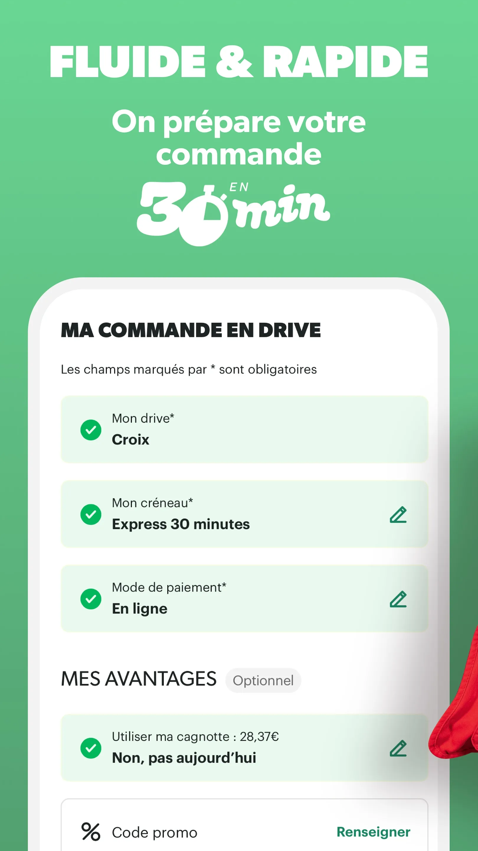 Chronodrive : courses en ligne | Indus Appstore | Screenshot