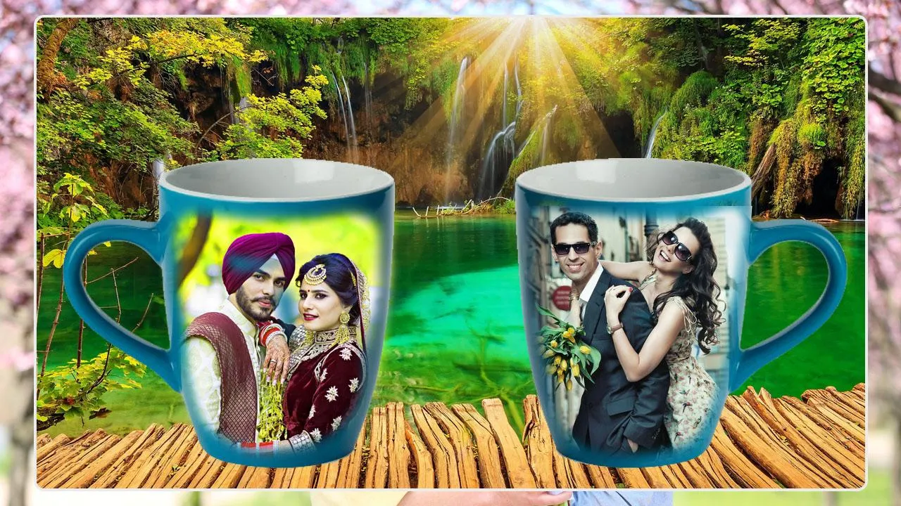 Coffee Cup Dual Photo Frame | Indus Appstore | Screenshot