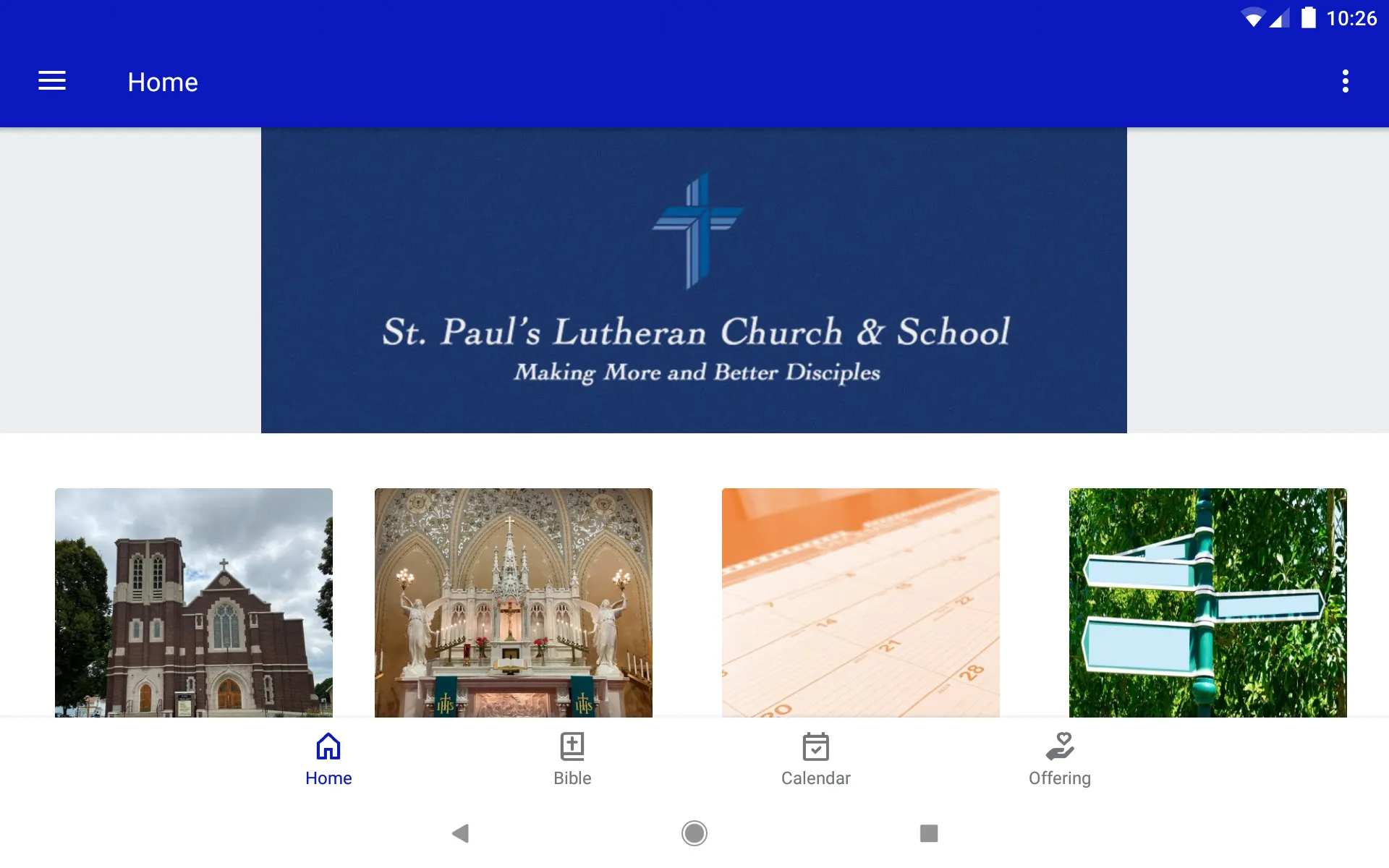 St Paul's Lutheran Sioux City | Indus Appstore | Screenshot