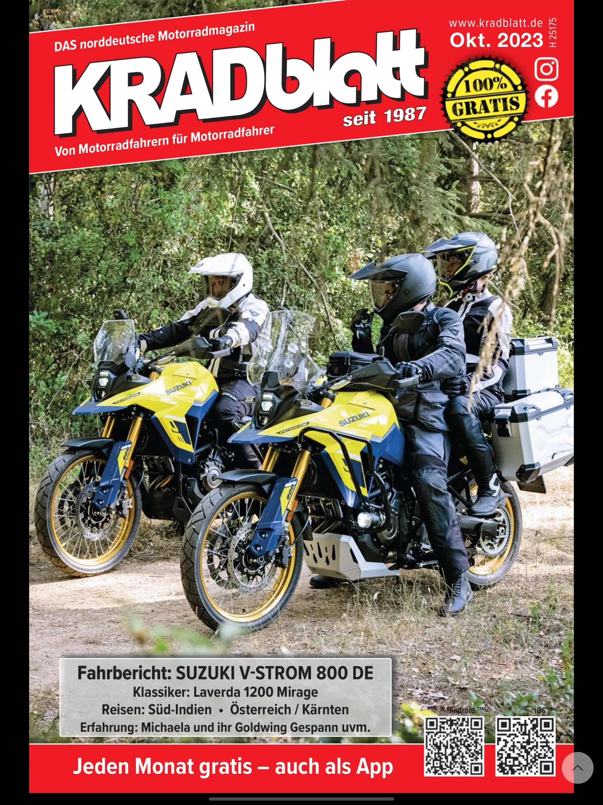 KRADblatt Motorradmagazin | Indus Appstore | Screenshot