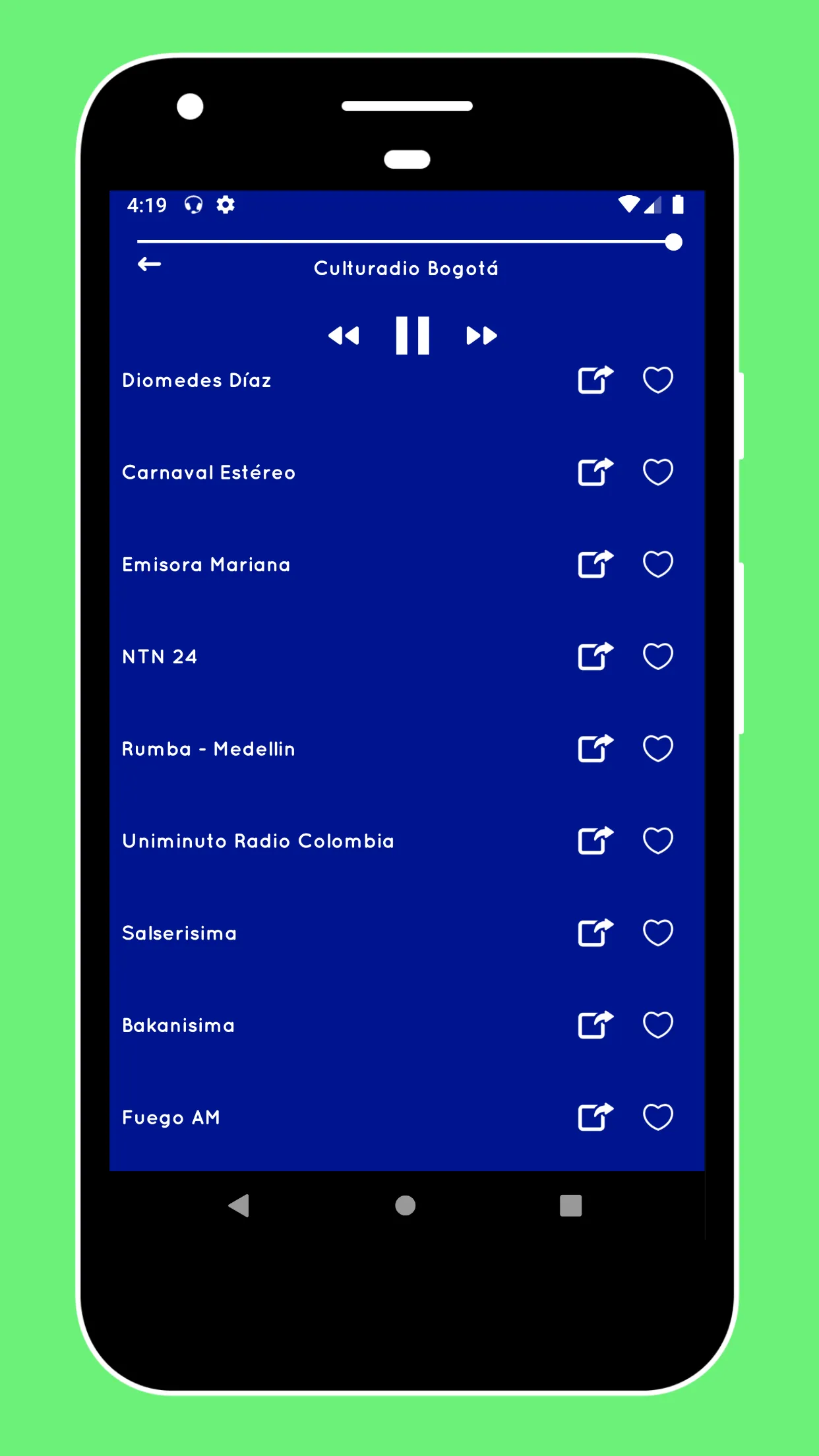 Radio Colombia FM - Radio App | Indus Appstore | Screenshot