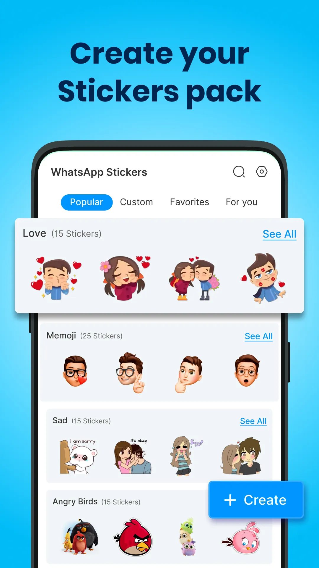 Sticker Maker -  Sticker Packs | Indus Appstore | Screenshot