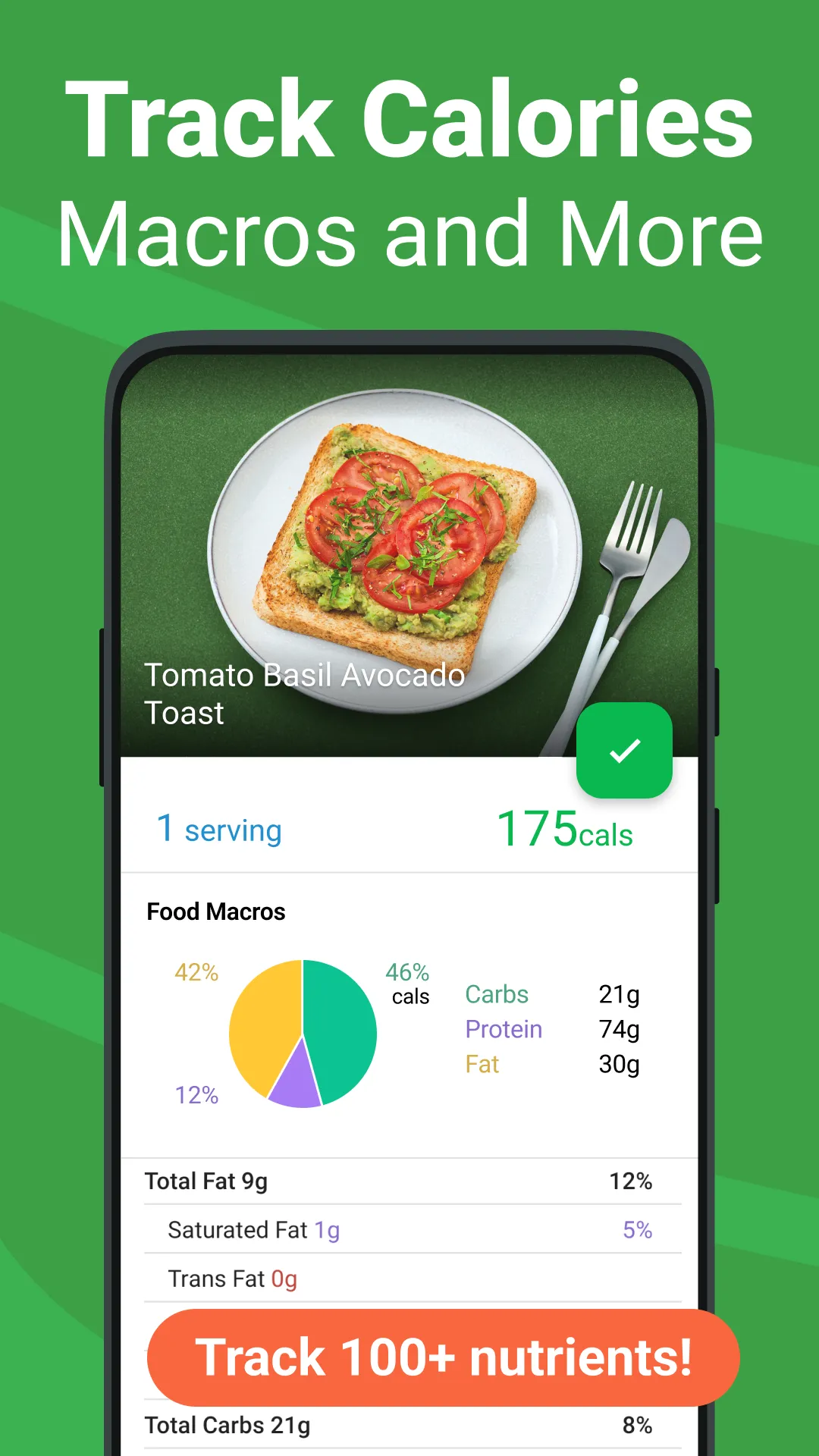 Calorie Counter - MyNetDiary | Indus Appstore | Screenshot