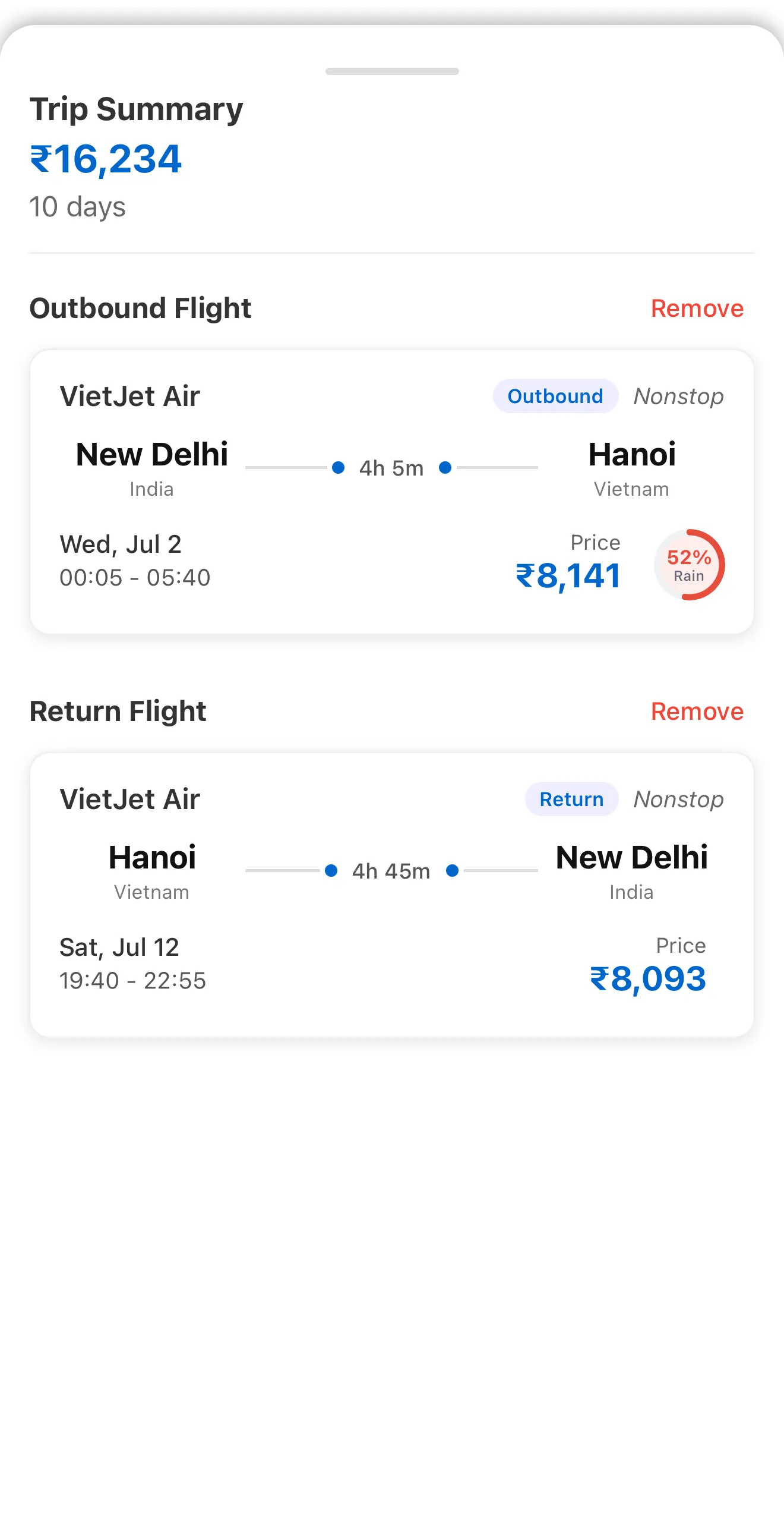 RupeeTravel | Indus Appstore | Screenshot
