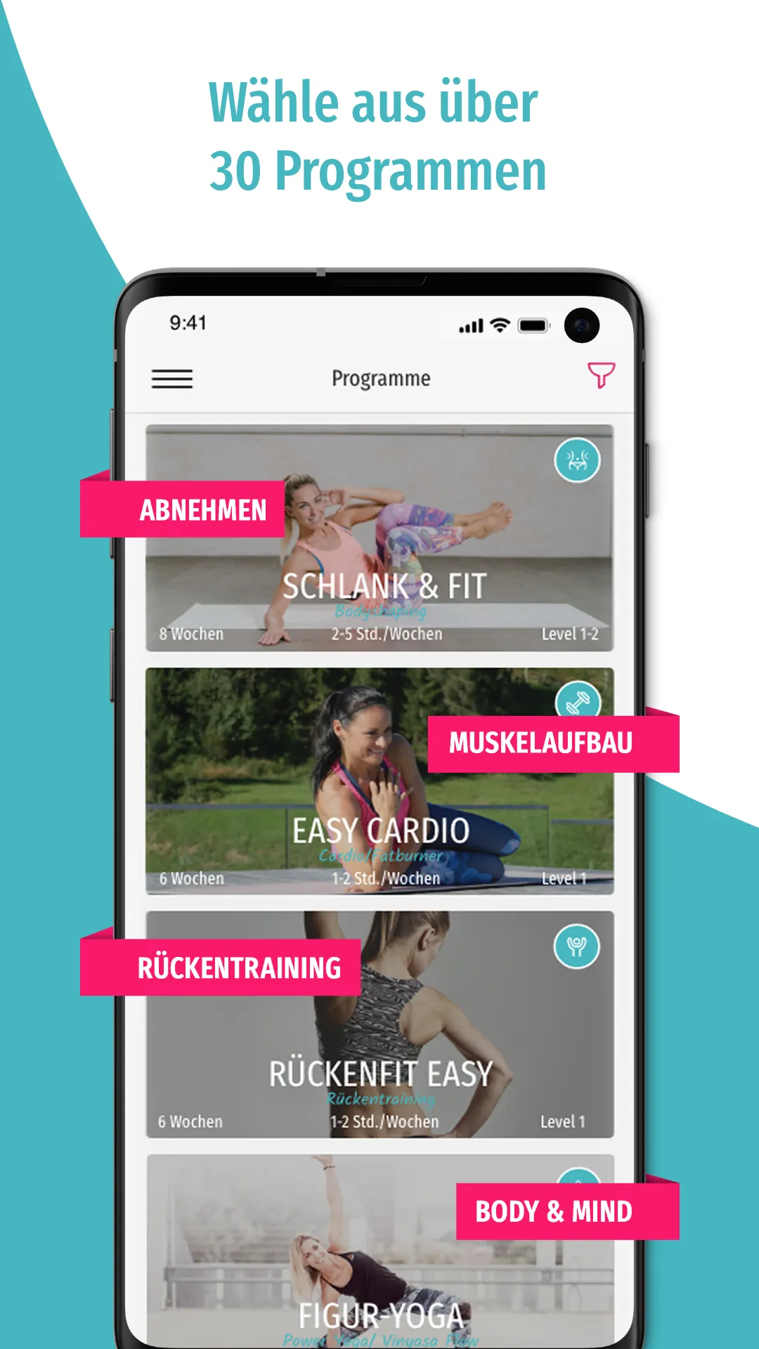 fitnessRAUM.de – Home Workouts | Indus Appstore | Screenshot