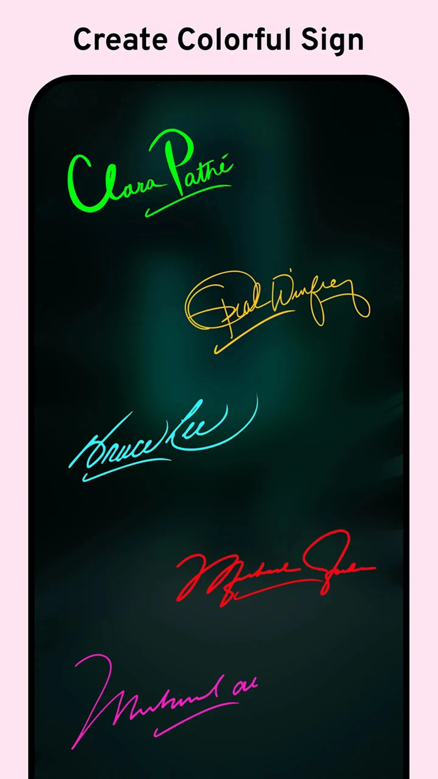 Signature Maker to My Name | Indus Appstore | Screenshot