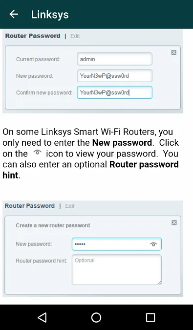 How to change router password | Indus Appstore | Screenshot