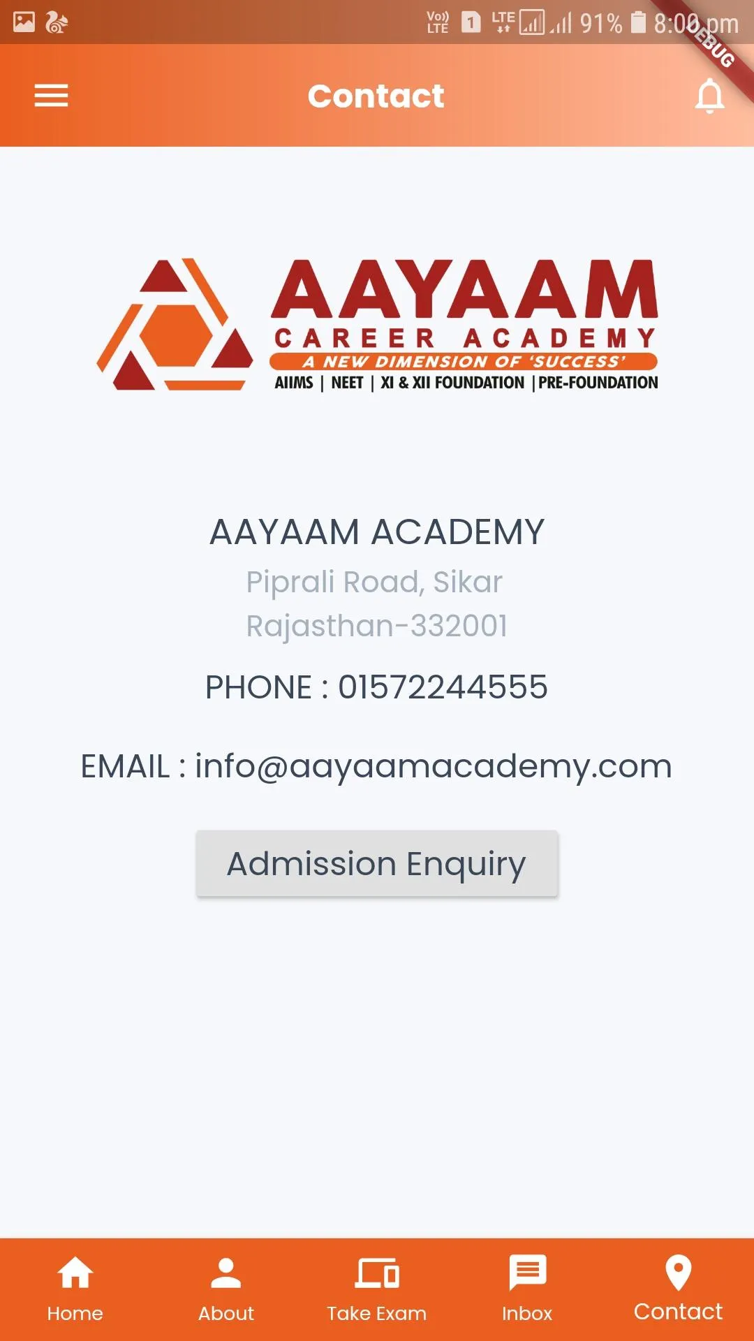 Aayaam Career Academy Official | Indus Appstore | Screenshot