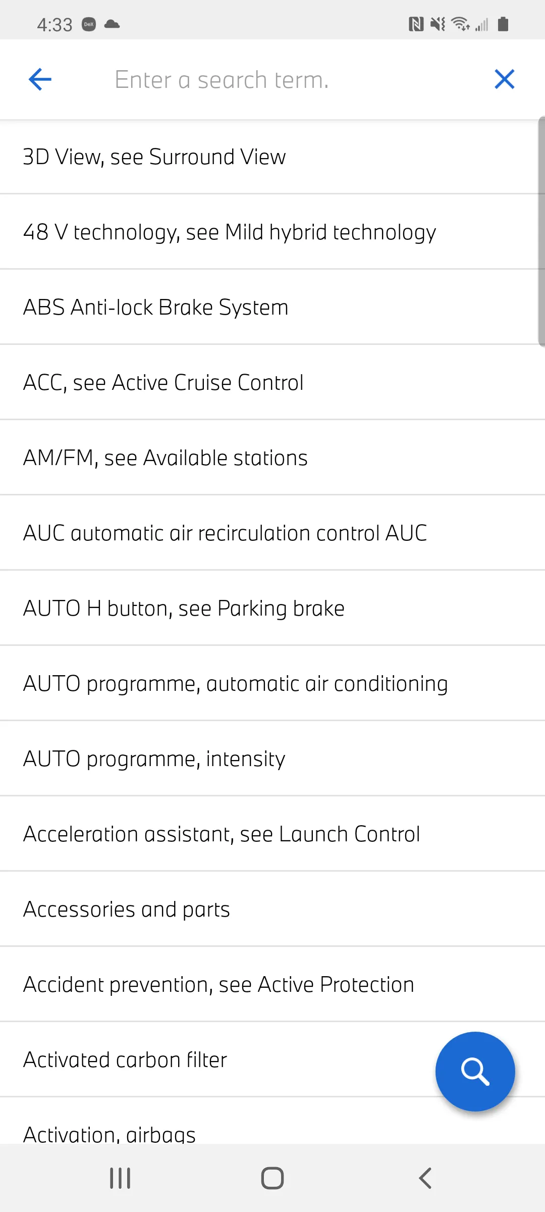 BMW Driver's Guide | Indus Appstore | Screenshot