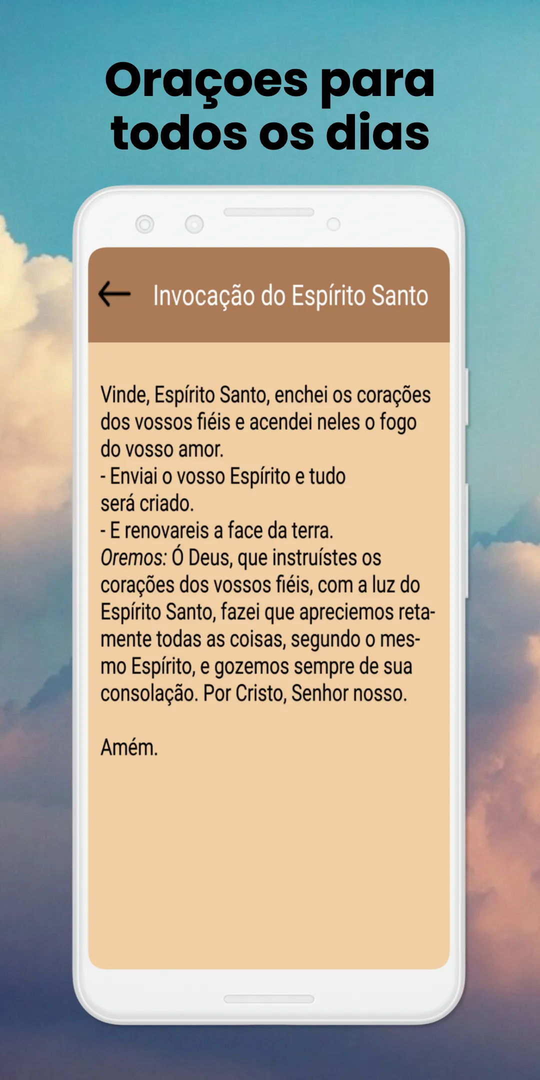 Oraçoes para todos os dias | Indus Appstore | Screenshot