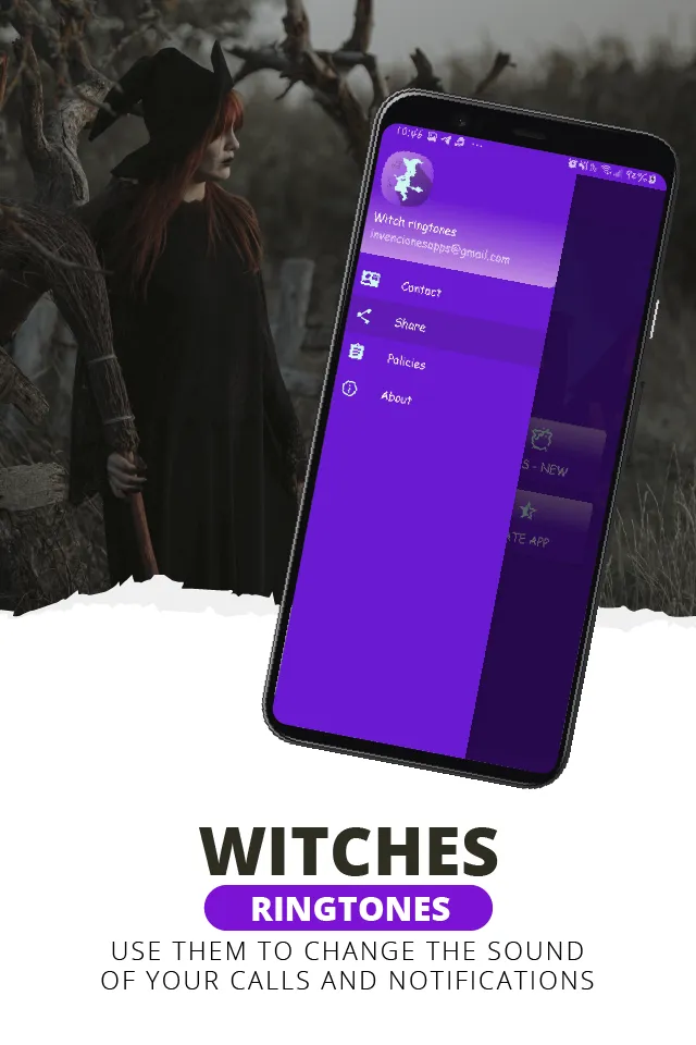 Witch ringtones, witch sounds | Indus Appstore | Screenshot