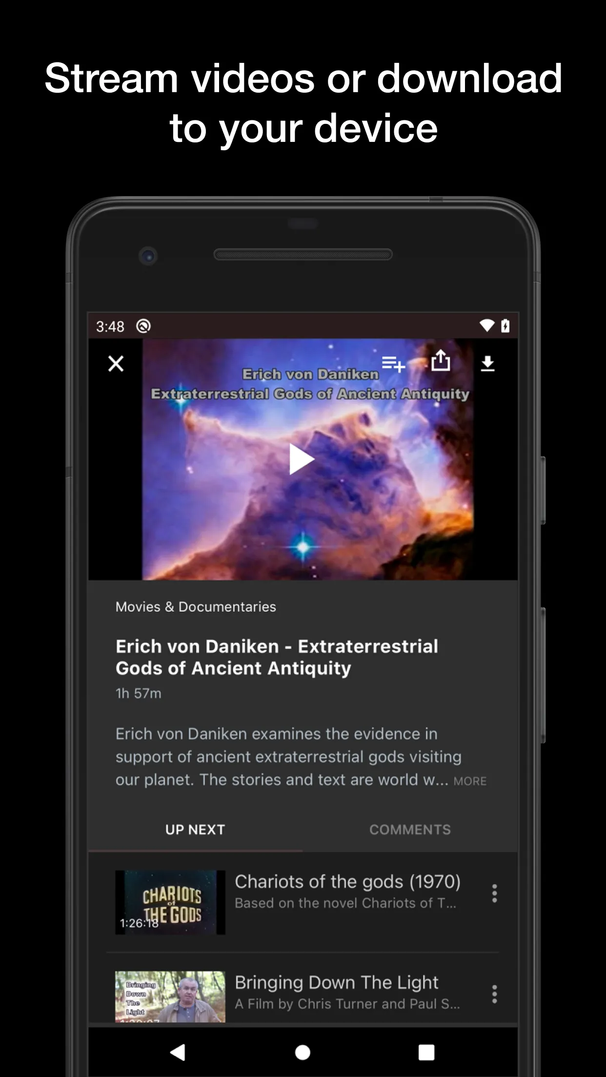 4biddenknowledge TV | Indus Appstore | Screenshot