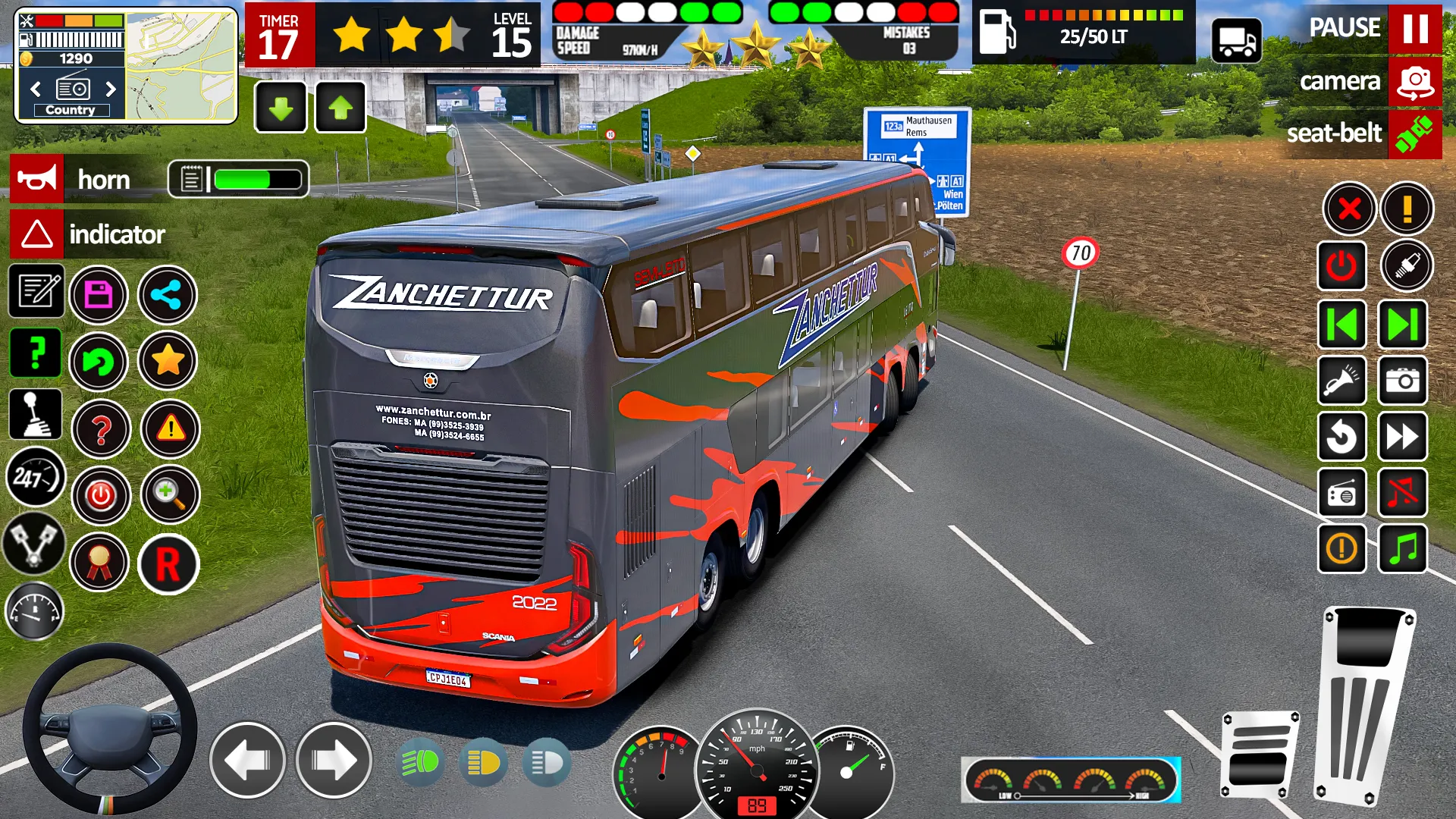 Offroad Bus Driving Bus Sim 3D | Indus Appstore | Screenshot