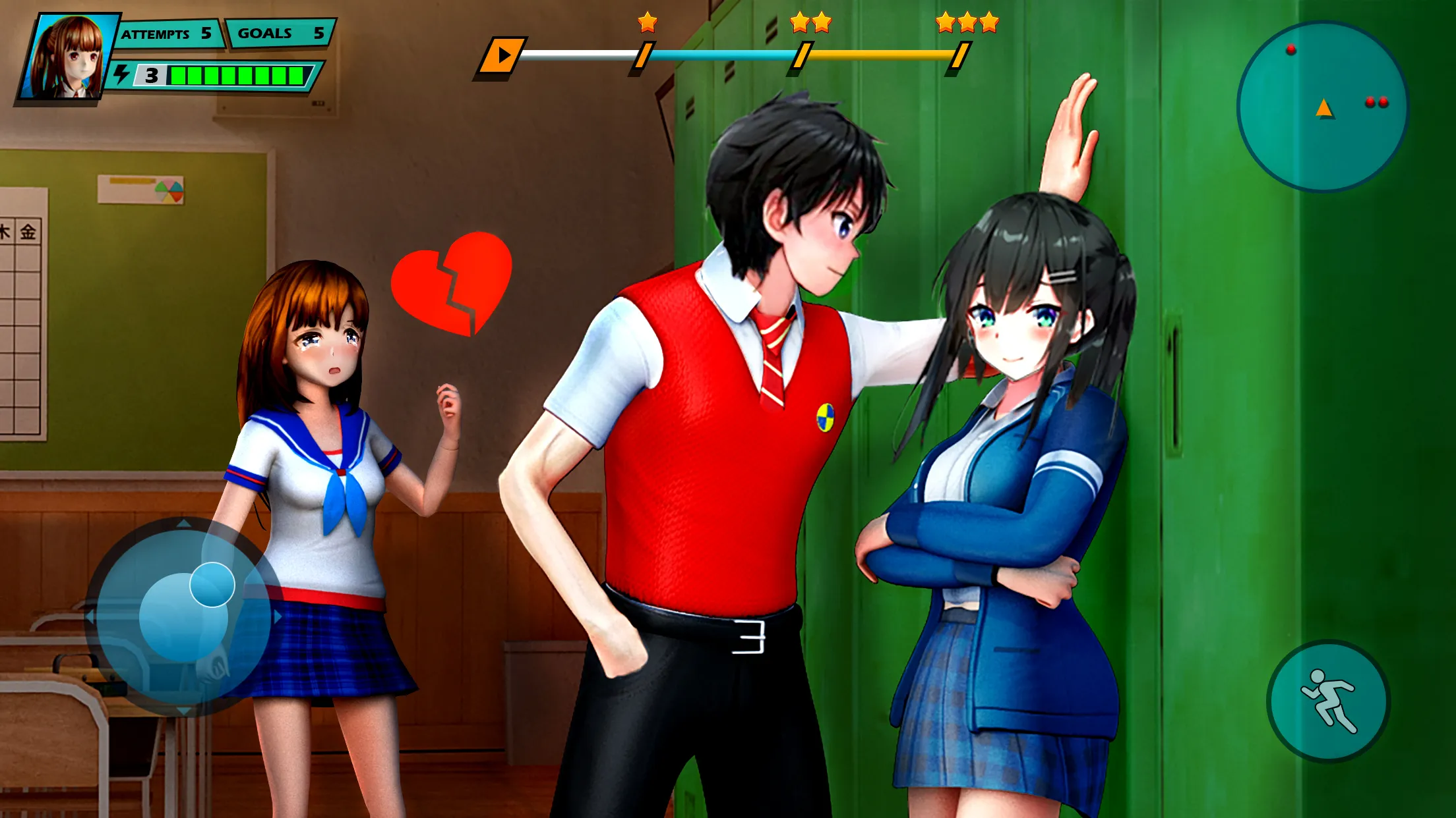 School Love Life: Anime Games | Indus Appstore | Screenshot