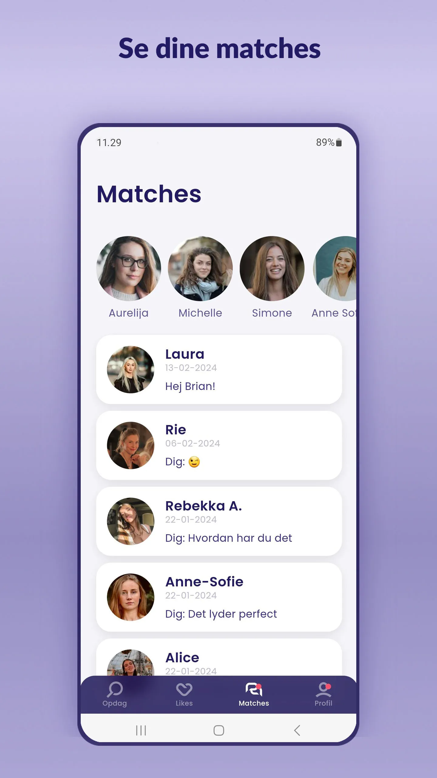 Dating.dk | Indus Appstore | Screenshot