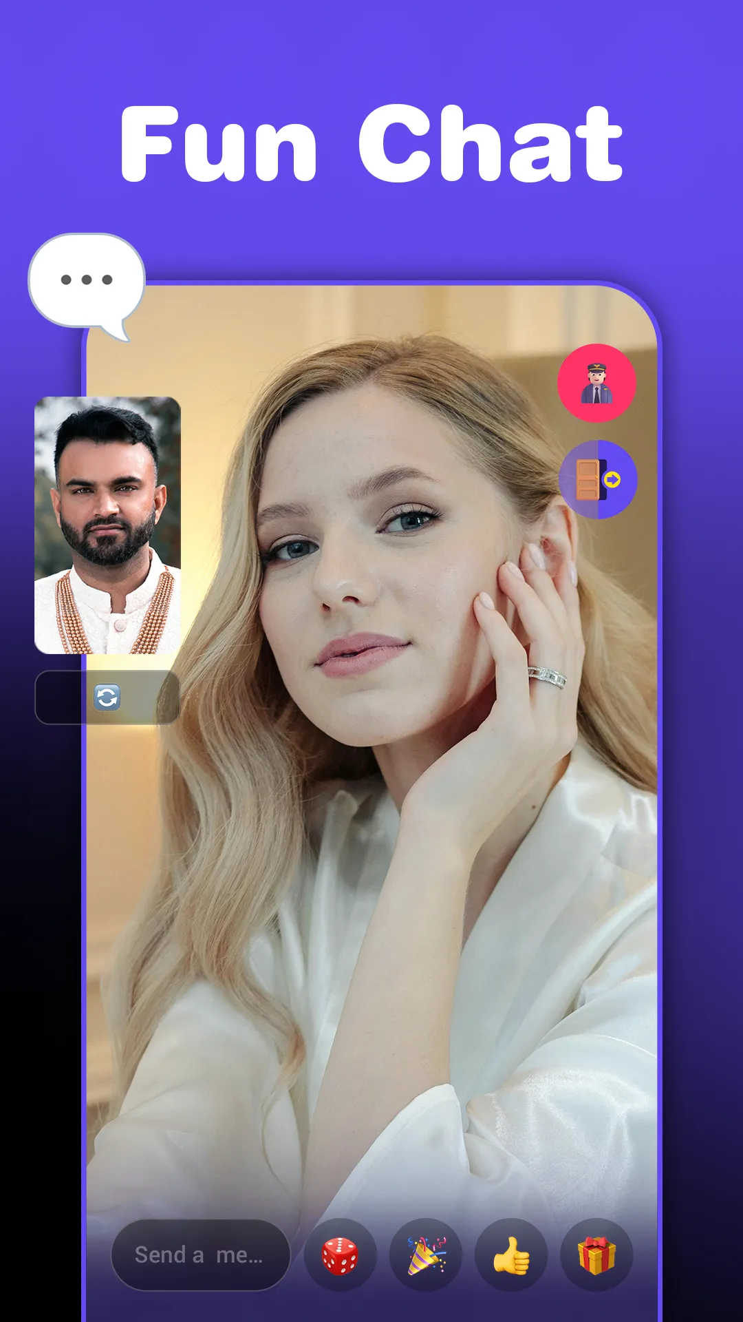 Monkey - random video chat | Indus Appstore | Screenshot