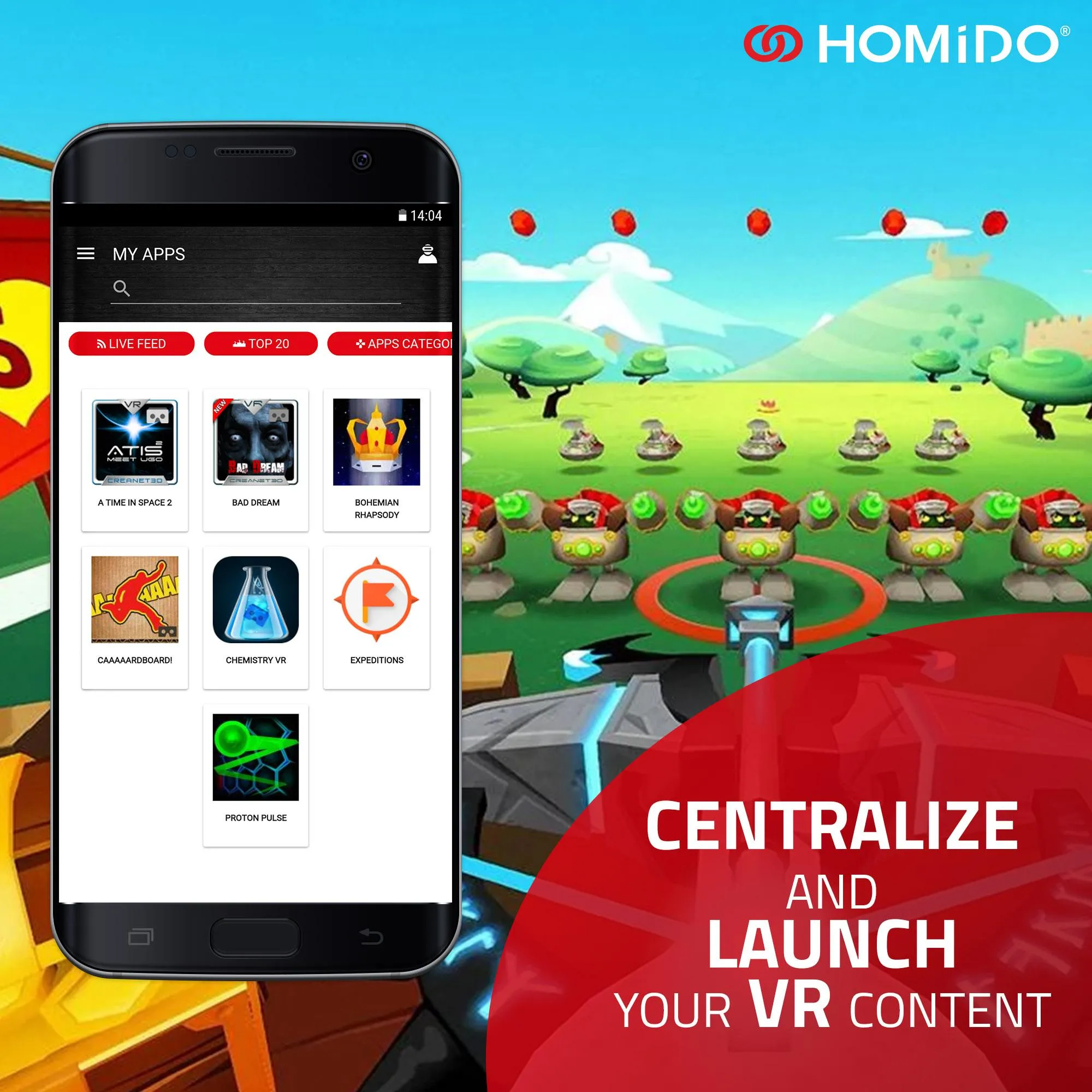 VR Center by Homido Cardboard | Indus Appstore | Screenshot