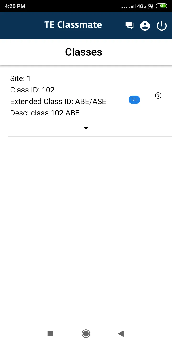 TE Classmate | Indus Appstore | Screenshot