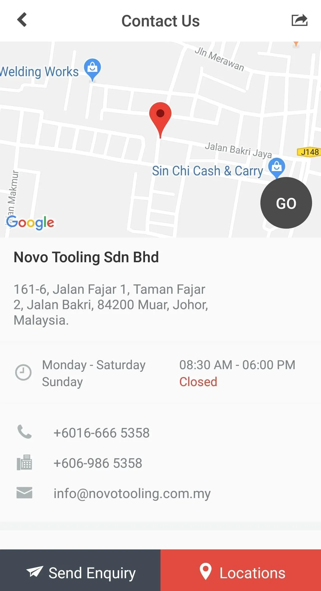 Novo Tooling Sdn Bhd | Indus Appstore | Screenshot