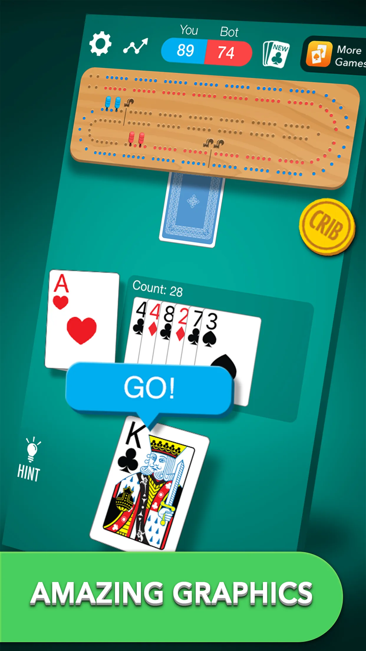 Cribbage * | Indus Appstore | Screenshot