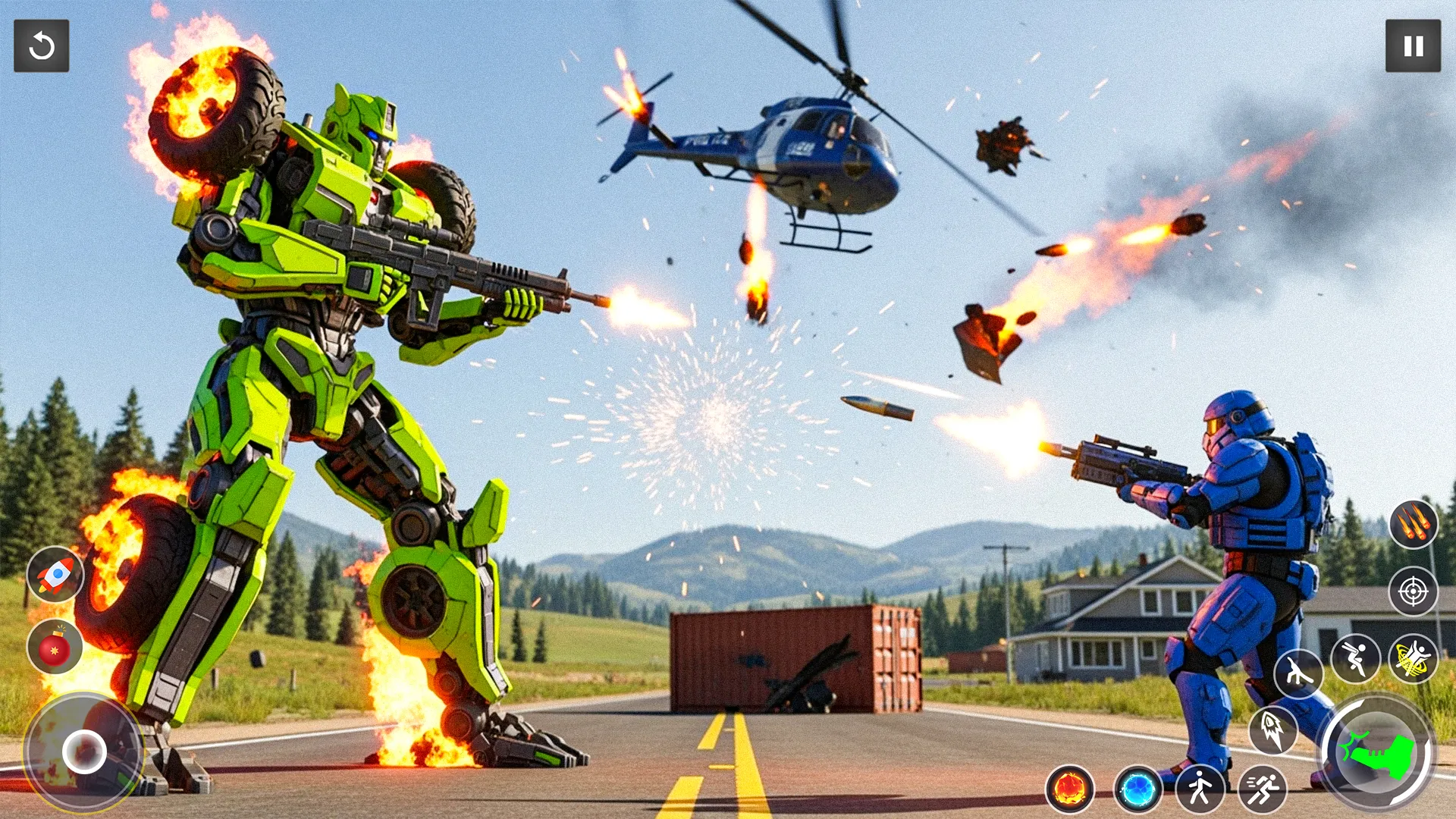 Modern Mech: Robot Car Games | Indus Appstore | Screenshot