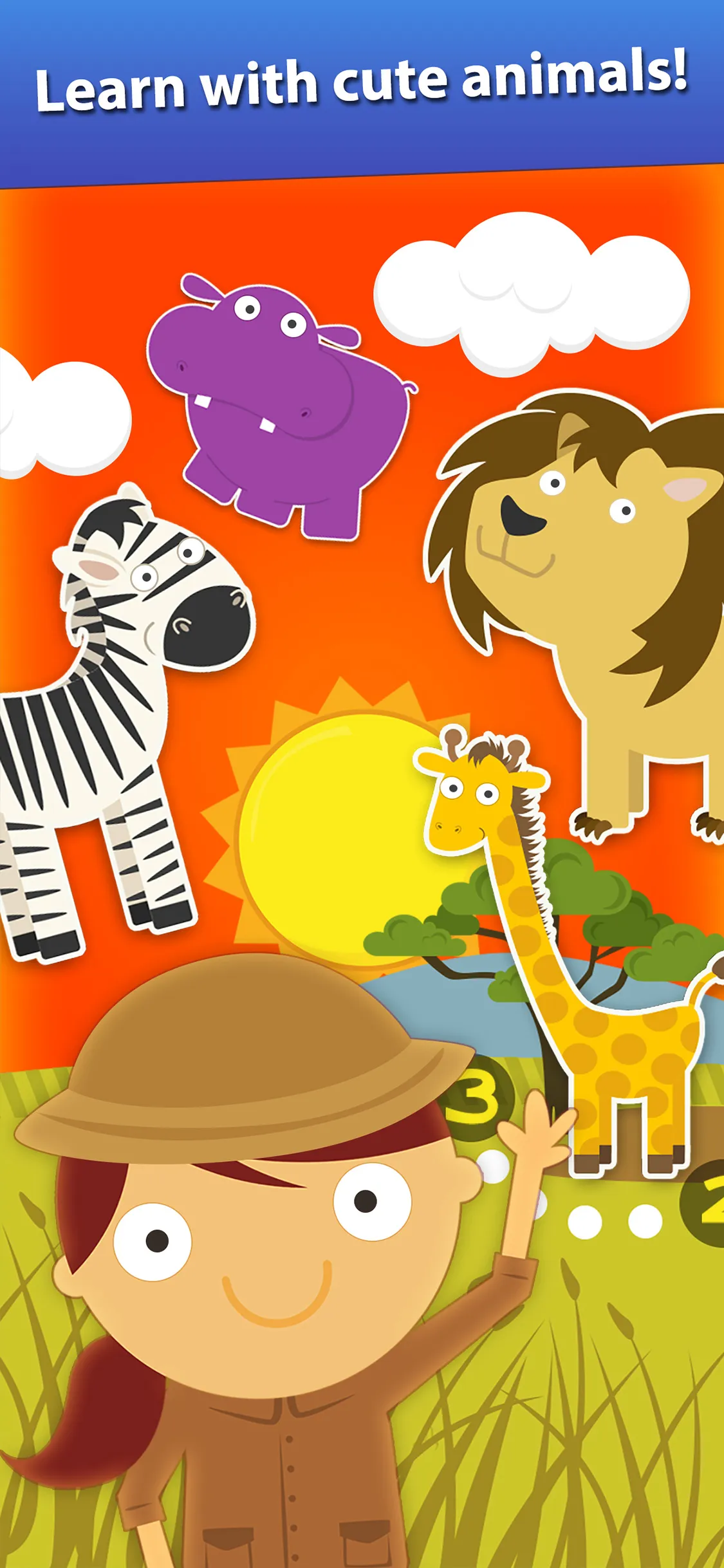 Animal Math Games for Kids | Indus Appstore | Screenshot