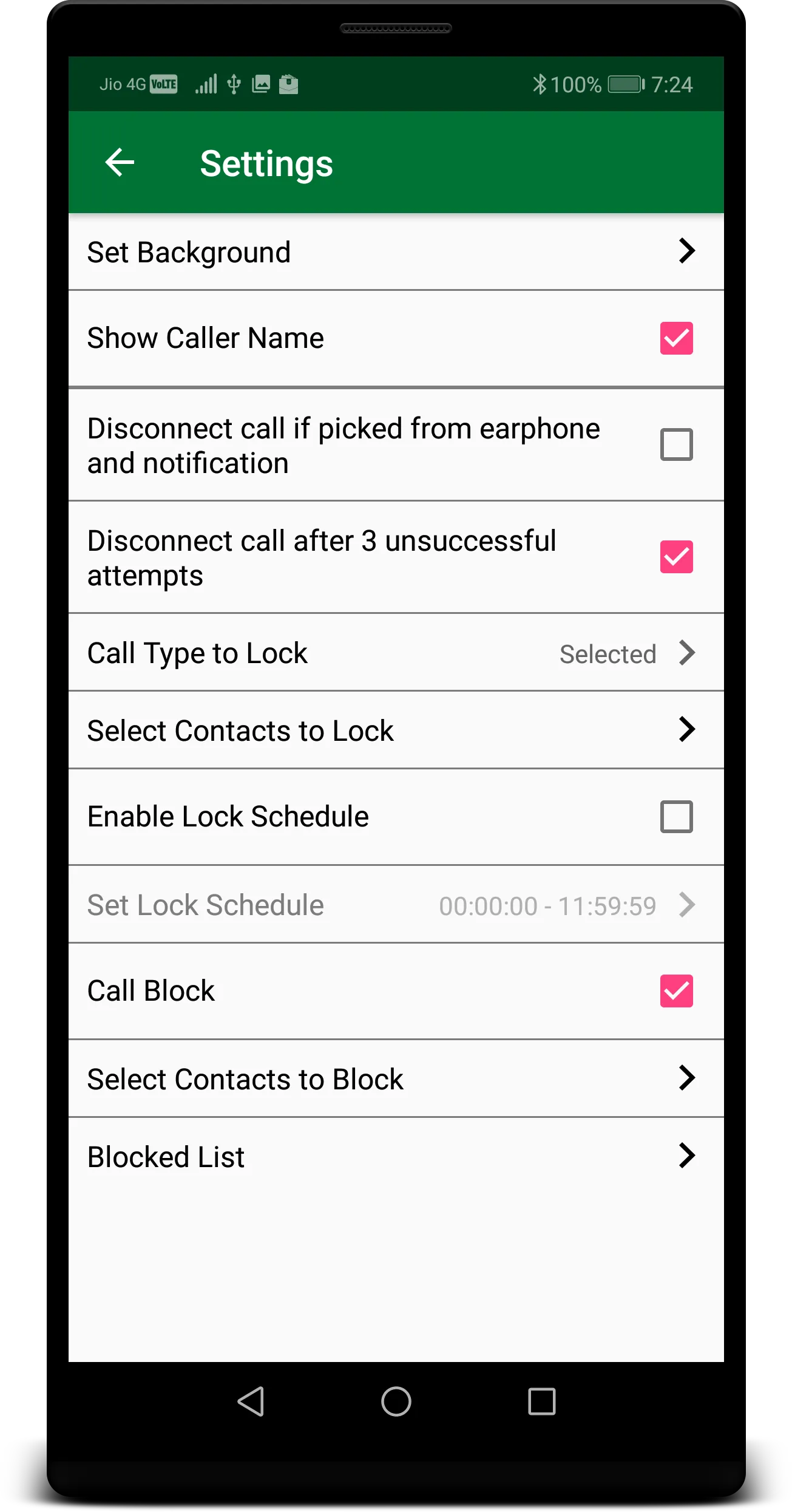 Incoming Call Lock | Indus Appstore | Screenshot