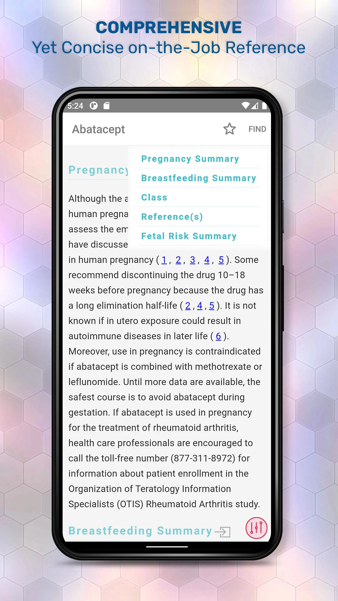 Drugs in Pregnancy Lactation | Indus Appstore | Screenshot