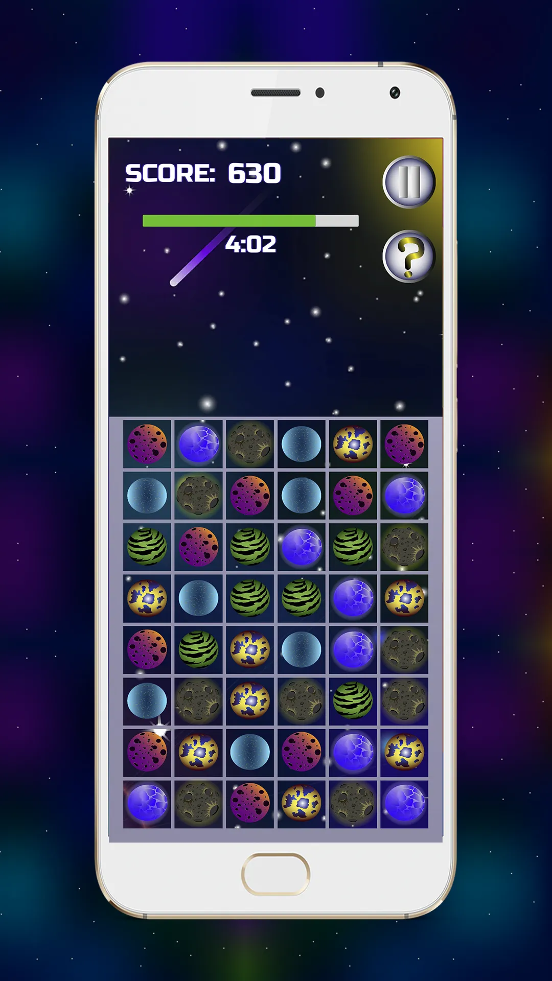 Match 3 Cosmic Space | Indus Appstore | Screenshot