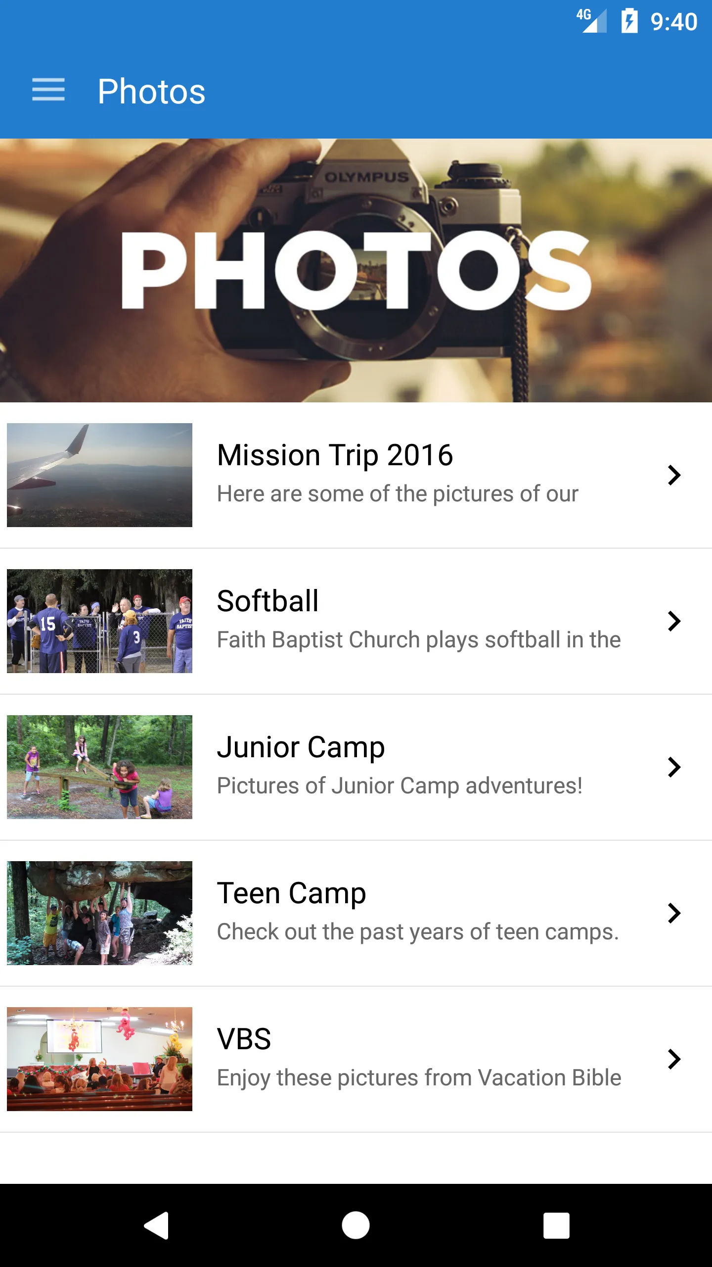 Faith Baptist Spring Hill | Indus Appstore | Screenshot