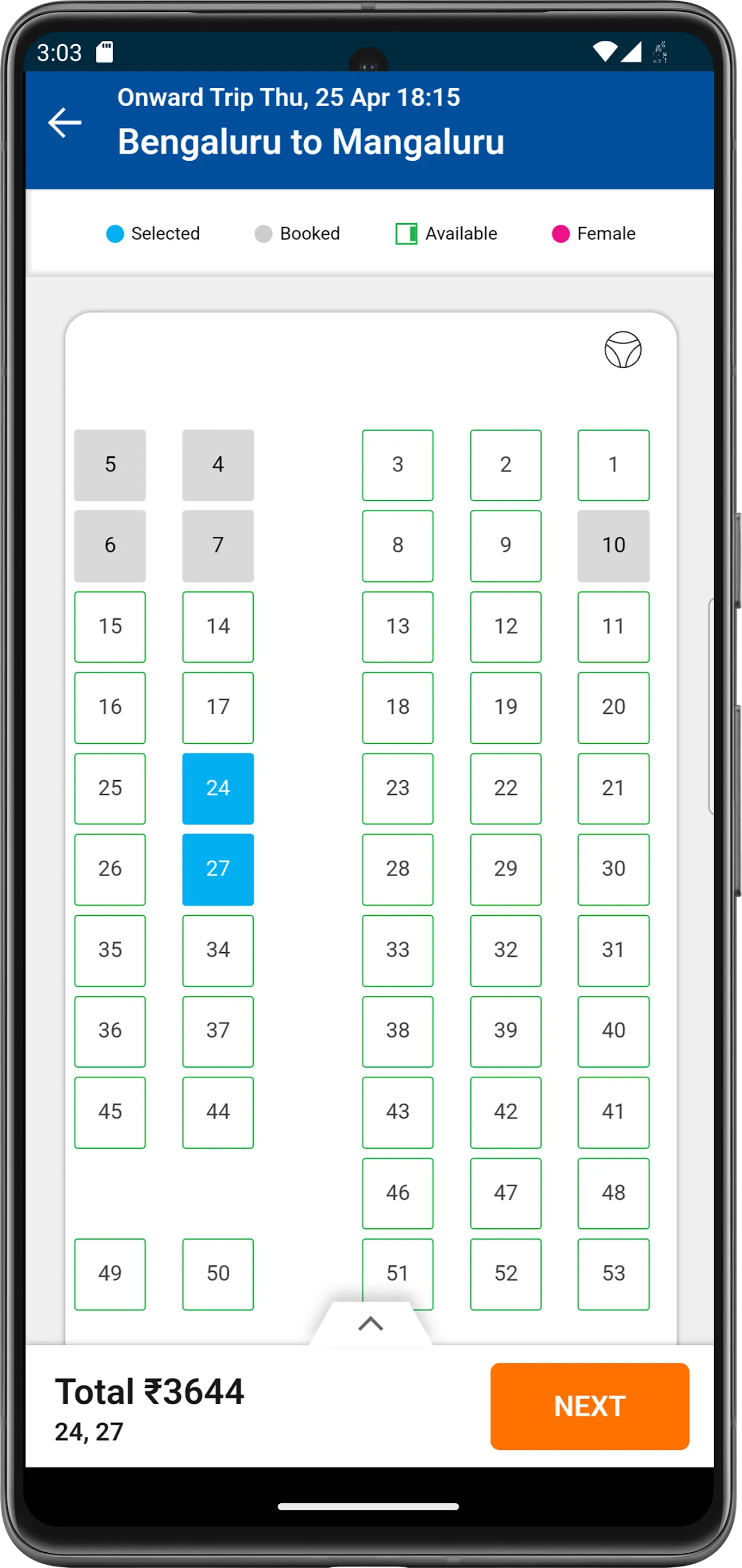 KSRTC AWATAR Booking App | Indus Appstore | Screenshot
