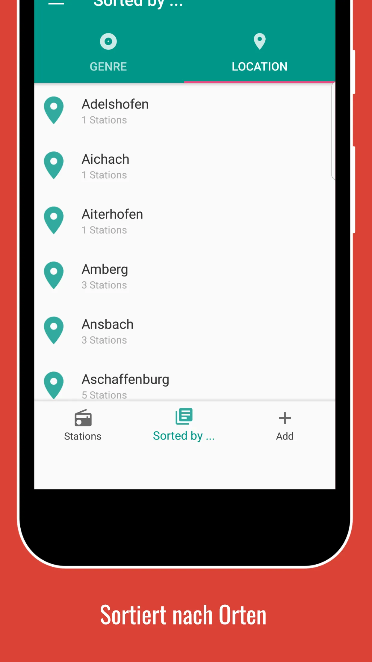 Radiosender Bayern | Indus Appstore | Screenshot