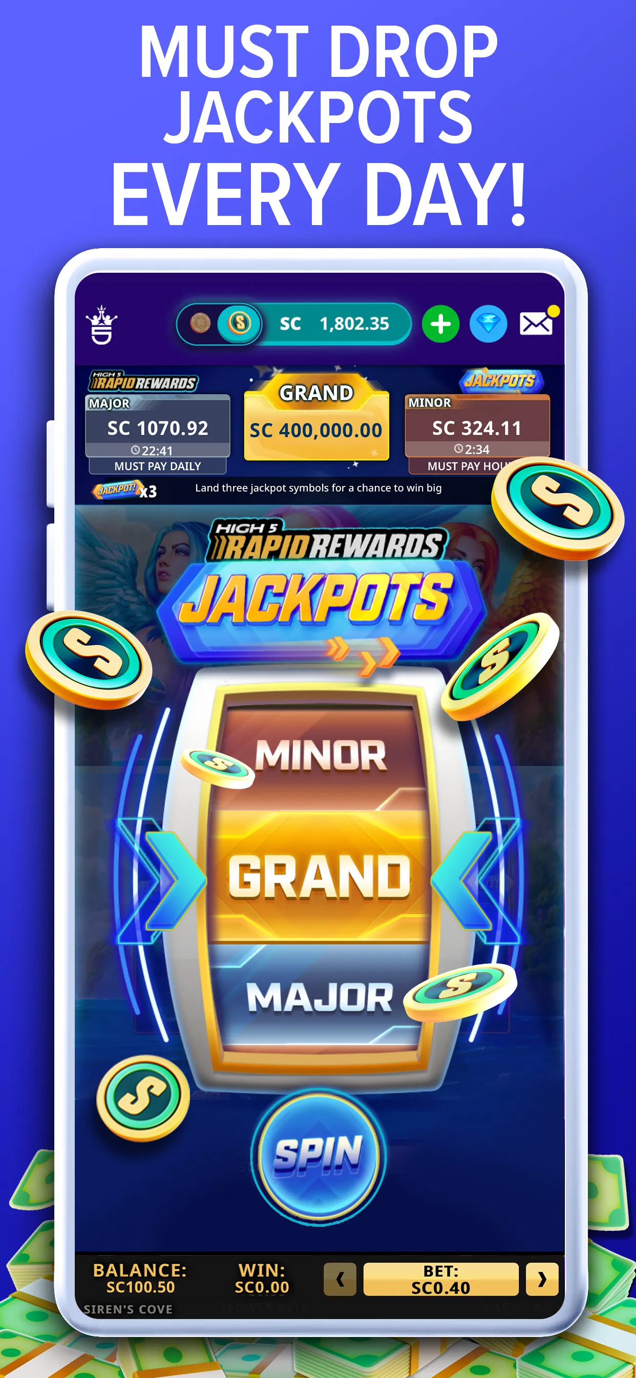 High 5 Casino: Real Slot Games | Indus Appstore | Screenshot