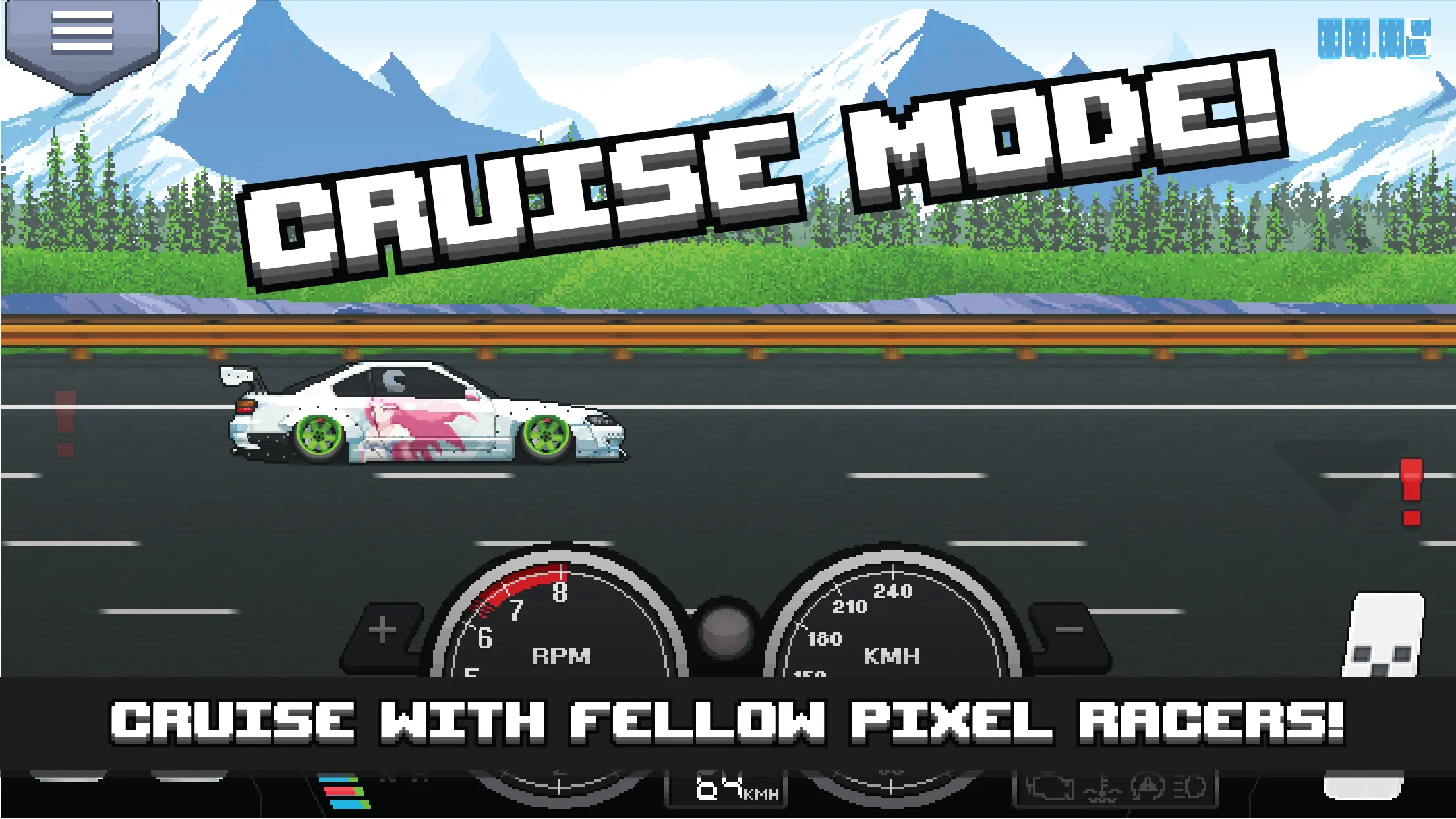 Pixel Car Racer | Indus Appstore | Screenshot